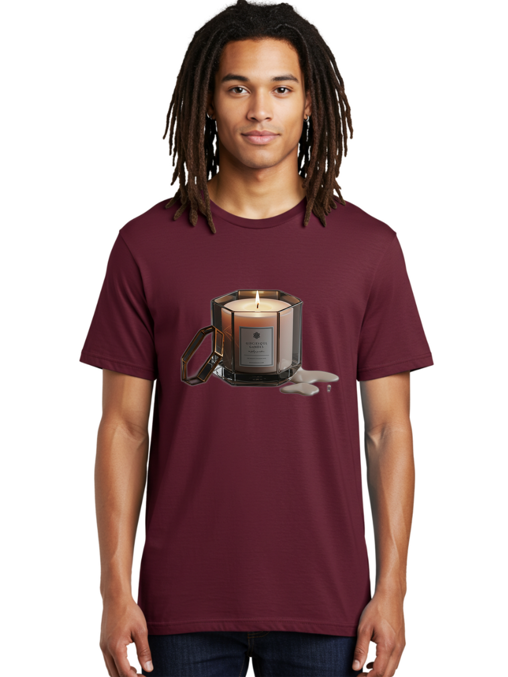 Candles Men'S Graphic Tee, 100% Cotton, Comfortable Casual Summer Wear, Machine Washable, Vintage Camera, Old Camera, Antique Camera, Black Camera, Classic Photography, Photography Equipment, Nostalgic Device, Film Camera, Camera Art Bao187