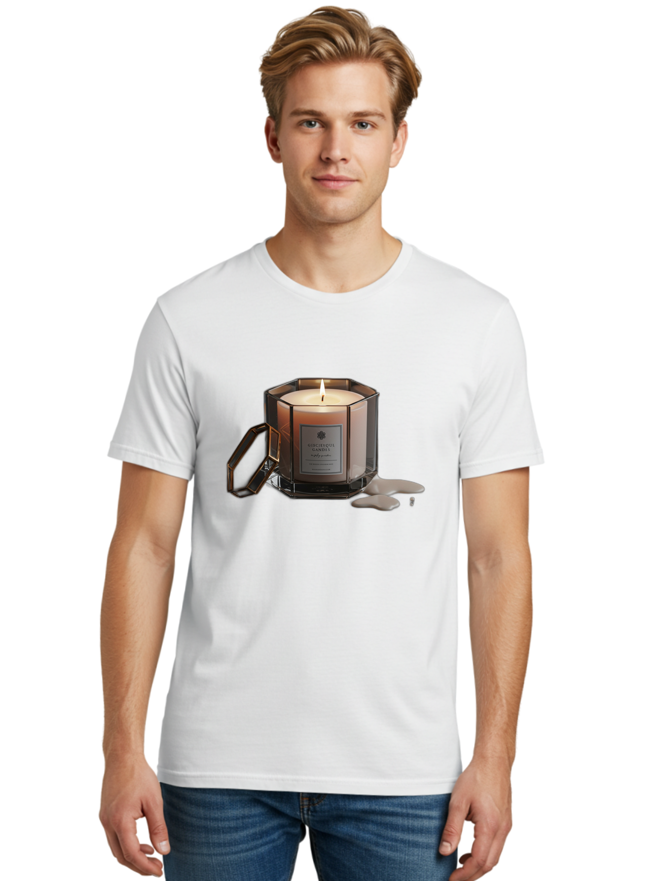 Candles Men'S Graphic Tee, 100% Cotton, Comfortable Casual Summer Wear, Machine Washable, Vintage Camera, Old Camera, Antique Camera, Black Camera, Classic Photography, Photography Equipment, Nostalgic Device, Film Camera, Camera Art Bao187