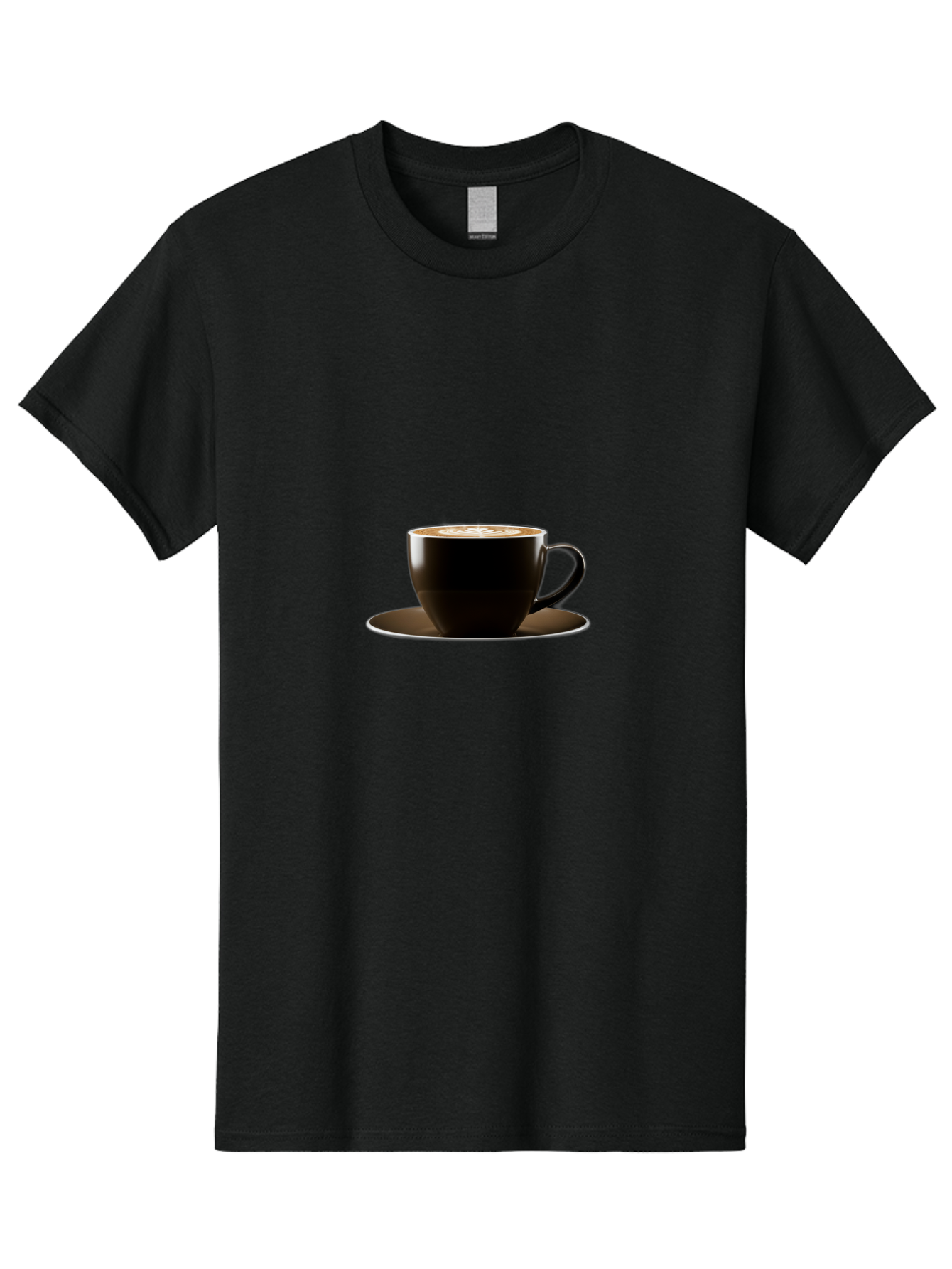 Cappuccino Men'S Graphic Tee, 100% Cotton, Comfortable Casual Summer Wear, Machine Washable, Vintage Camera, Old Camera, Antique Camera, Black Camera, Classic Photography, Photography Equipment, Nostalgic Device, Film Camera, Camera Art Bao188