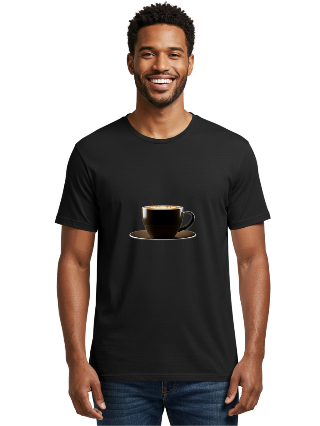 Cappuccino Men'S Graphic Tee, 100% Cotton, Comfortable Casual Summer Wear, Machine Washable, Vintage Camera, Old Camera, Antique Camera, Black Camera, Classic Photography, Photography Equipment, Nostalgic Device, Film Camera, Camera Art Bao188