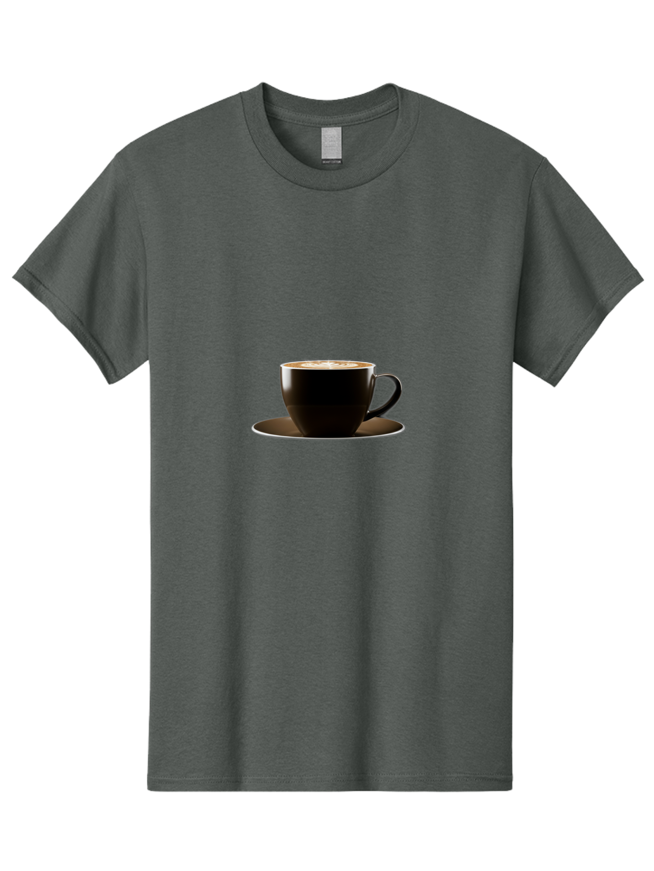 Cappuccino Men'S Graphic Tee, 100% Cotton, Comfortable Casual Summer Wear, Machine Washable, Vintage Camera, Old Camera, Antique Camera, Black Camera, Classic Photography, Photography Equipment, Nostalgic Device, Film Camera, Camera Art Bao188