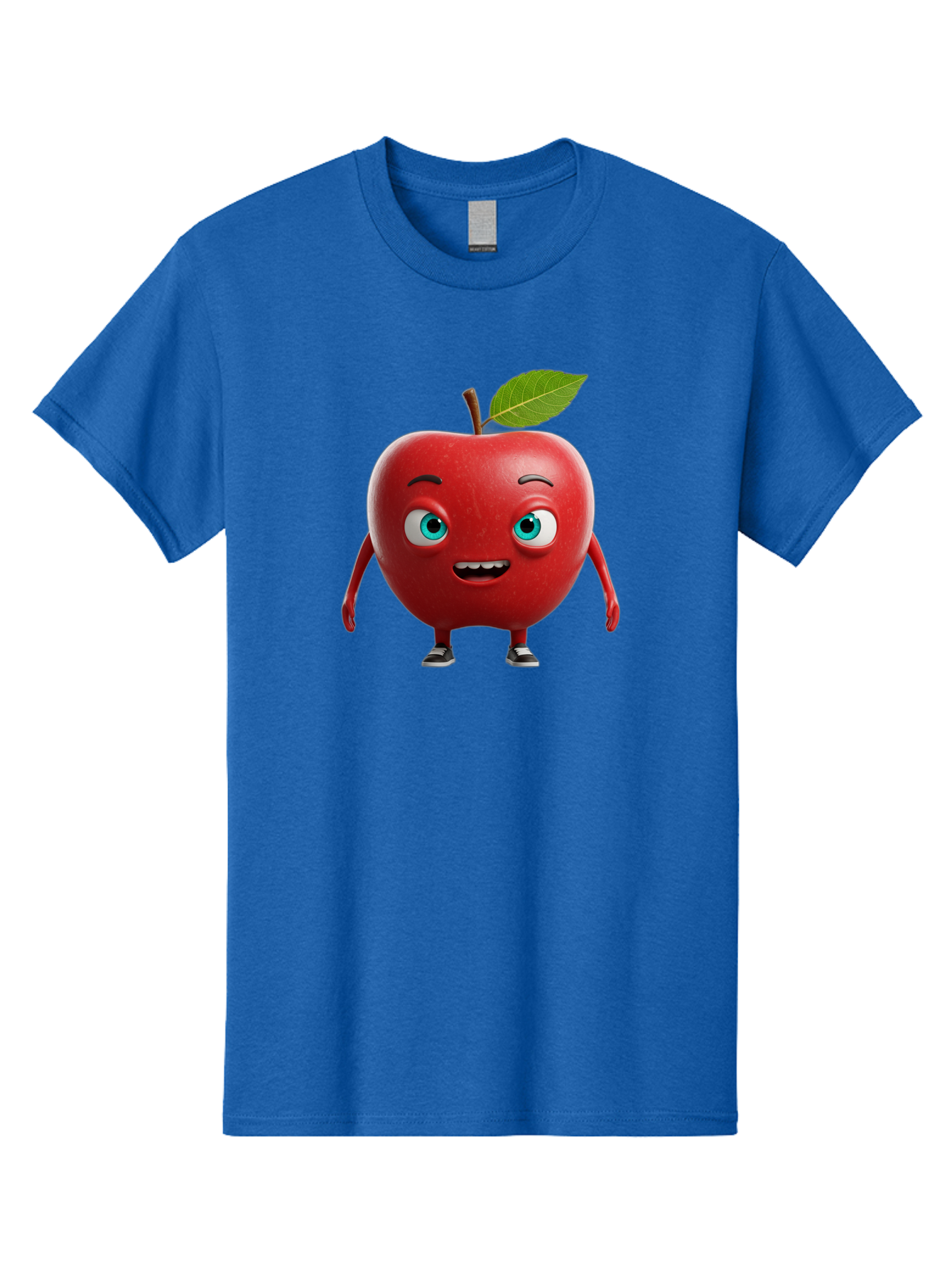 Cartoon-Apple-Character Men'S Graphic Tee, 100% Cotton, Comfortable Casual Summer Wear, Machine Washable, Vintage Camera, Old Camera, Antique Camera, Black Camera, Classic Photography, Photography Equipment, Nostalgic Device, Film Camera, Bao189