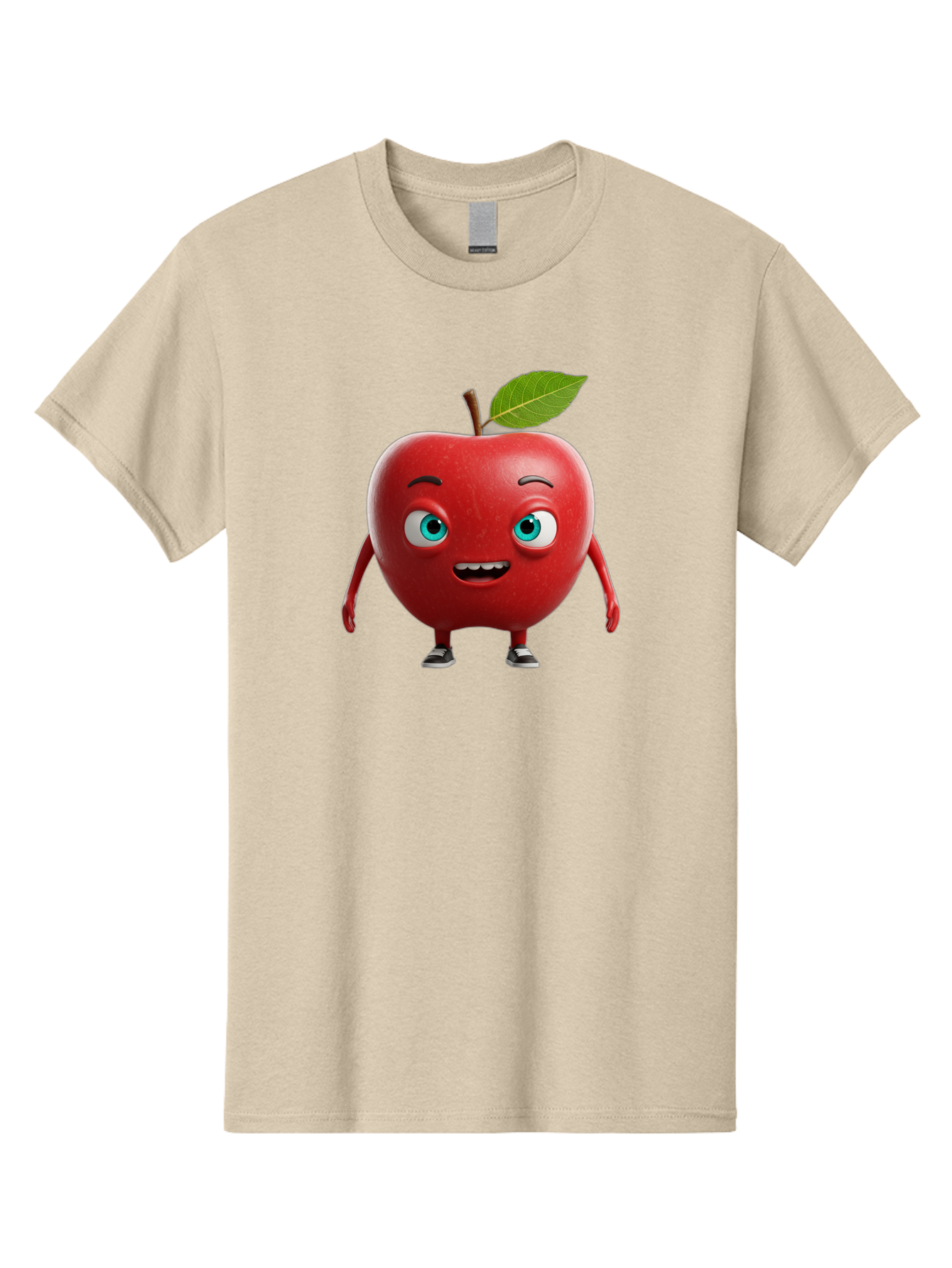 Cartoon-Apple-Character Men'S Graphic Tee, 100% Cotton, Comfortable Casual Summer Wear, Machine Washable, Vintage Camera, Old Camera, Antique Camera, Black Camera, Classic Photography, Photography Equipment, Nostalgic Device, Film Camera, Bao189