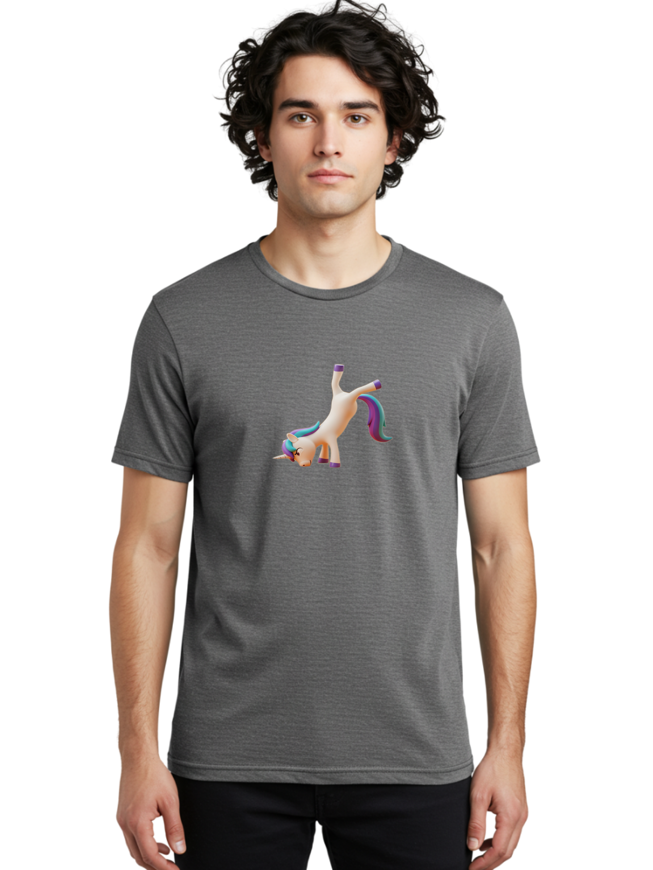 Cartoon-Unicorn-Handstand Men'S Graphic Tee, 100% Cotton, Comfortable Casual Summer Wear, Machine Washable, Vintage Camera, Old Camera, Antique Camera, Black Camera, Classic Photography, Photography Equipment, Nostalgic Device, Film Camera, Bao191