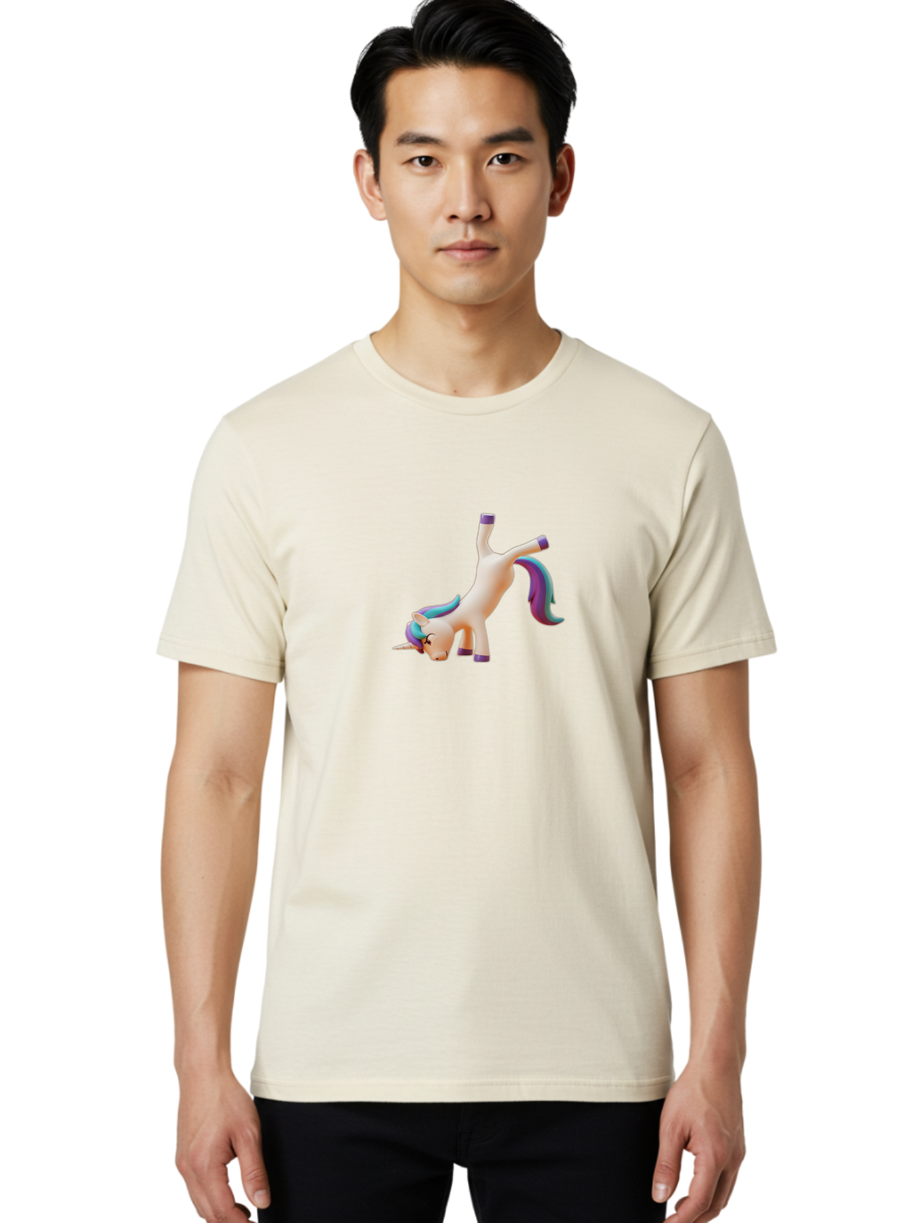 Cartoon-Unicorn-Handstand Men'S Graphic Tee, 100% Cotton, Comfortable Casual Summer Wear, Machine Washable, Vintage Camera, Old Camera, Antique Camera, Black Camera, Classic Photography, Photography Equipment, Nostalgic Device, Film Camera, Bao191