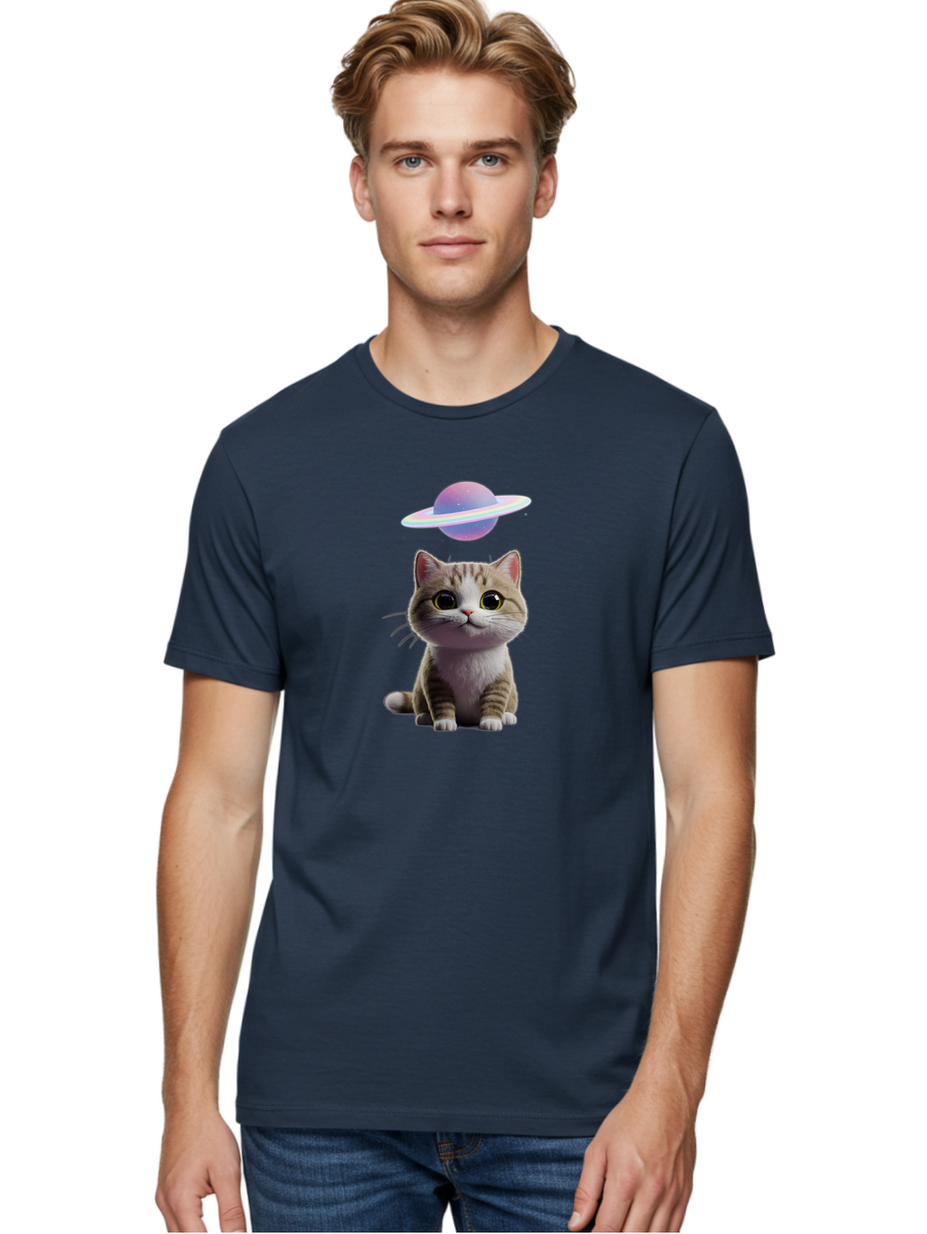 Cat-And-Saturn Men'S Graphic Tee, 100% Cotton, Comfortable Casual Summer Wear, Machine Washable, Vintage Camera, Old Camera, Antique Camera, Black Camera, Classic Photography, Photography Equipment, Nostalgic Device, Film Camera, Camera Art Bao193