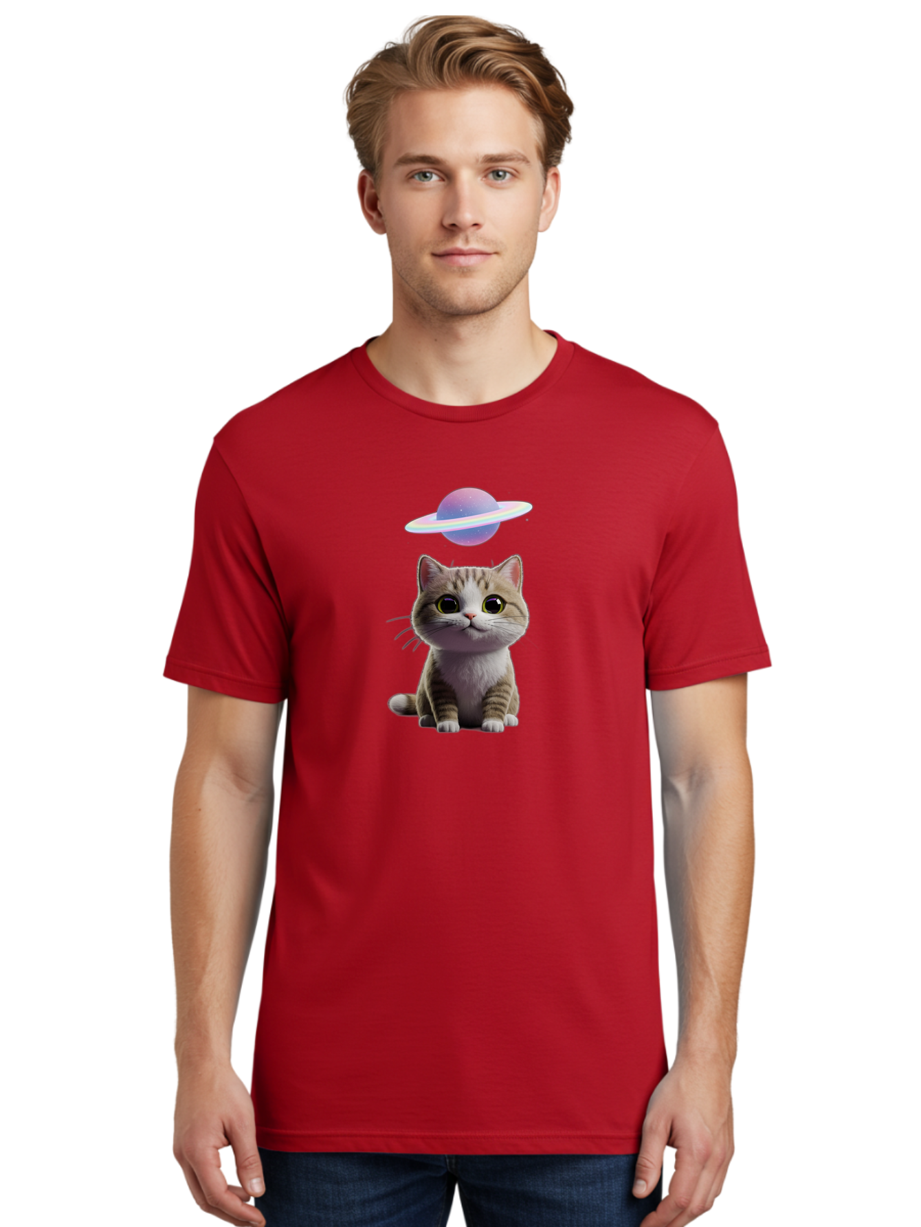 Cat-And-Saturn Men'S Graphic Tee, 100% Cotton, Comfortable Casual Summer Wear, Machine Washable, Vintage Camera, Old Camera, Antique Camera, Black Camera, Classic Photography, Photography Equipment, Nostalgic Device, Film Camera, Camera Art Bao193