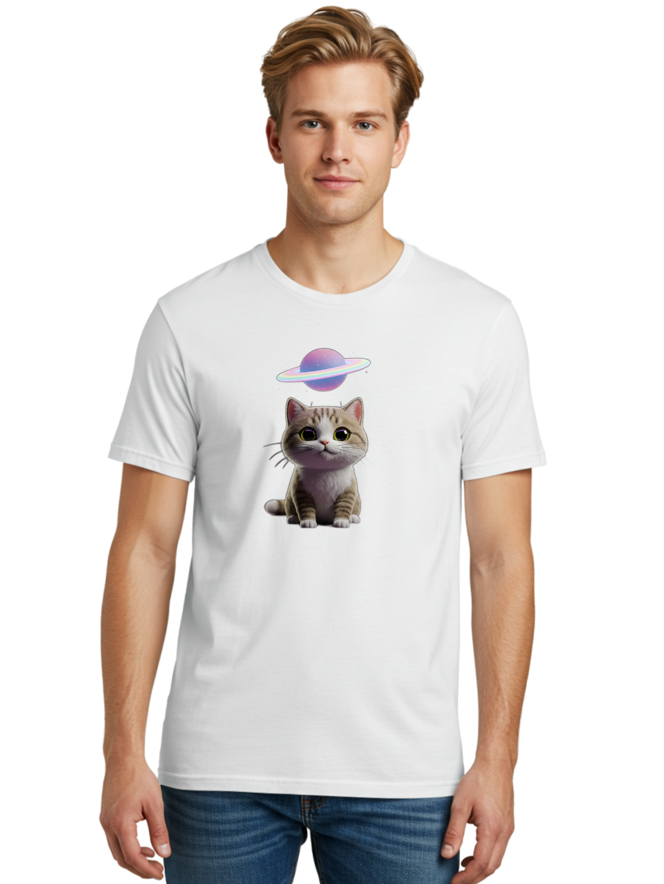 Cat-And-Saturn Men'S Graphic Tee, 100% Cotton, Comfortable Casual Summer Wear, Machine Washable, Vintage Camera, Old Camera, Antique Camera, Black Camera, Classic Photography, Photography Equipment, Nostalgic Device, Film Camera, Camera Art Bao193