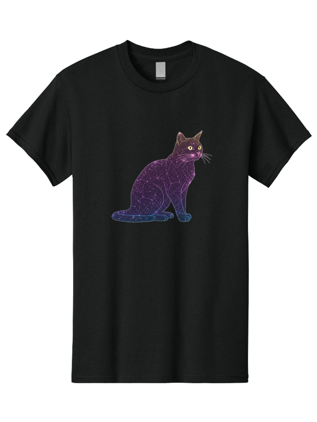 Cat-Constellation Men'S Graphic Tee, 100% Cotton, Comfortable Casual Summer Wear, Machine Washable, Vintage Camera, Old Camera, Antique Camera, Black Camera, Classic Photography, Photography Equipment, Nostalgic Device, Film Camera, Camera Art Bao195