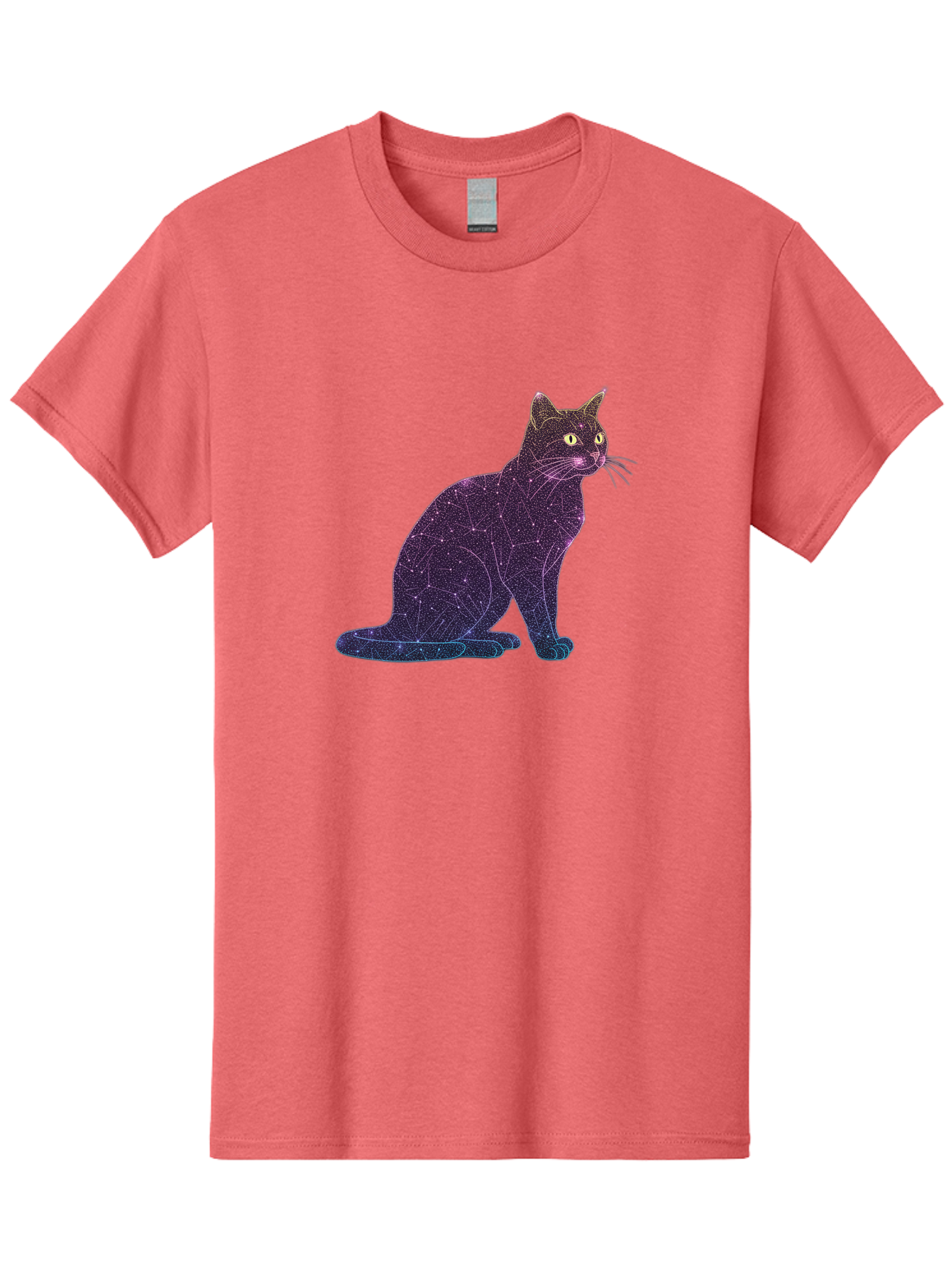 Cat-Constellation Men'S Graphic Tee, 100% Cotton, Comfortable Casual Summer Wear, Machine Washable, Vintage Camera, Old Camera, Antique Camera, Black Camera, Classic Photography, Photography Equipment, Nostalgic Device, Film Camera, Camera Art Bao195
