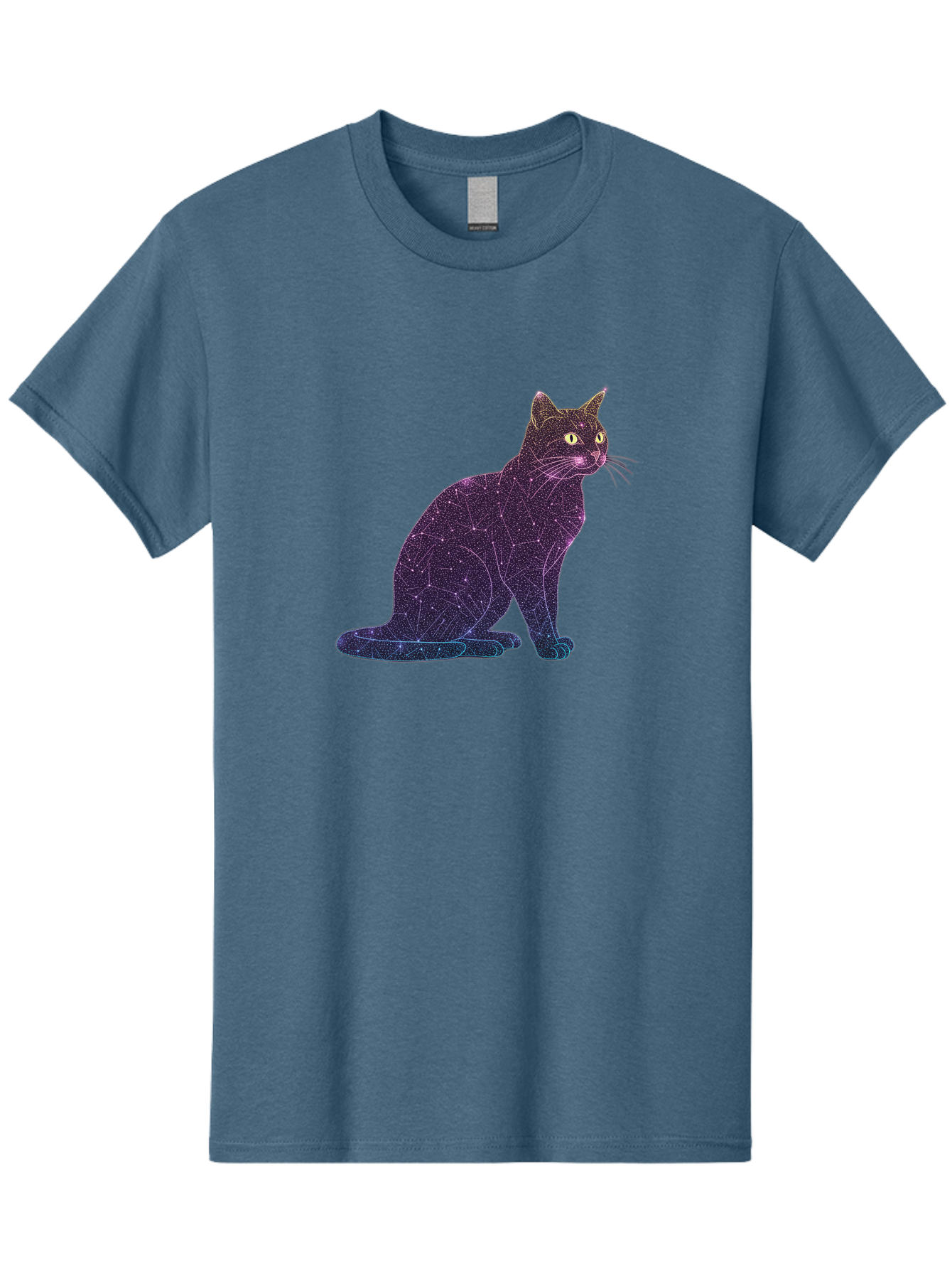 Cat-Constellation Men'S Graphic Tee, 100% Cotton, Comfortable Casual Summer Wear, Machine Washable, Vintage Camera, Old Camera, Antique Camera, Black Camera, Classic Photography, Photography Equipment, Nostalgic Device, Film Camera, Camera Art Bao195
