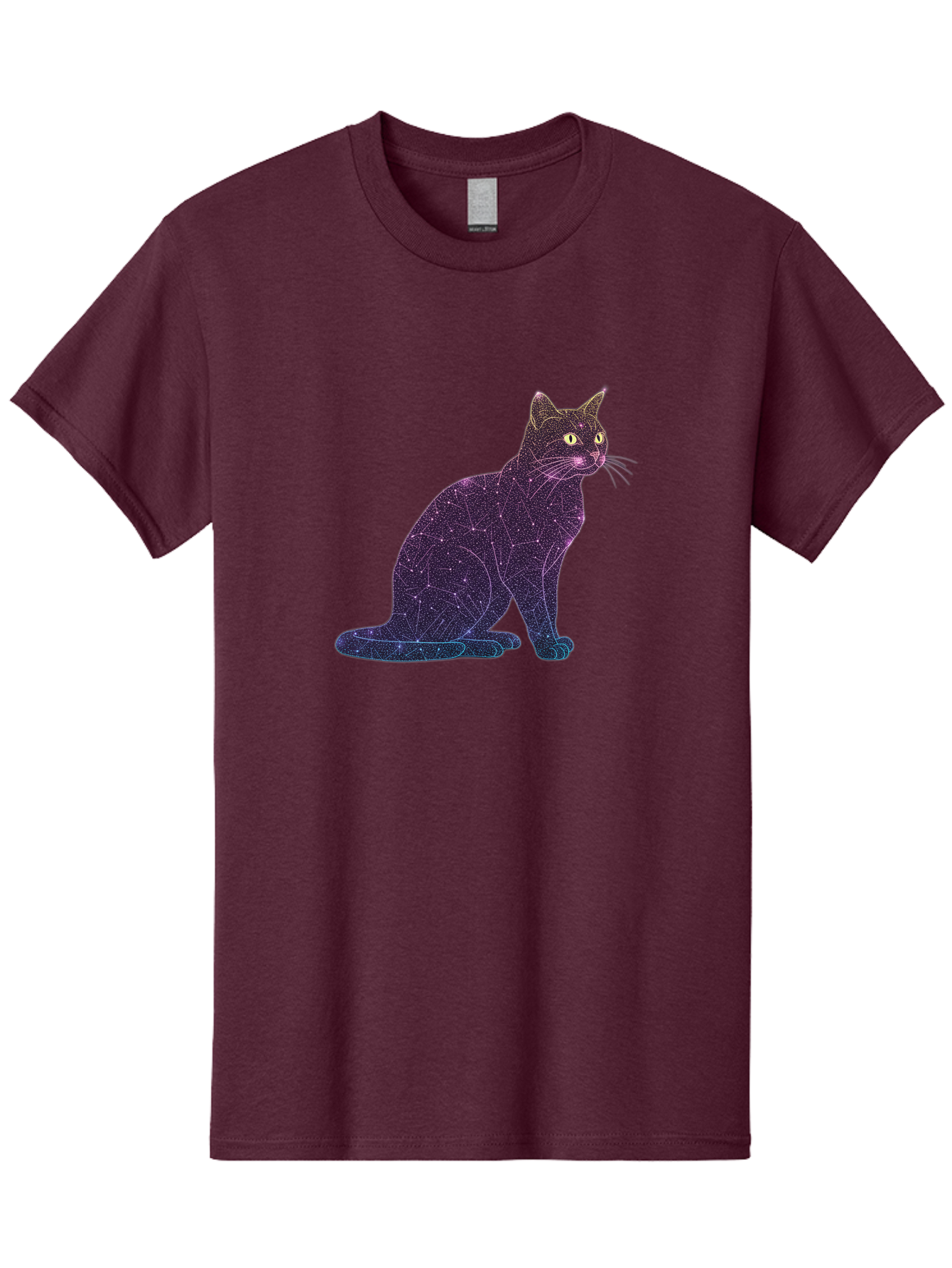 Cat-Constellation Men'S Graphic Tee, 100% Cotton, Comfortable Casual Summer Wear, Machine Washable, Vintage Camera, Old Camera, Antique Camera, Black Camera, Classic Photography, Photography Equipment, Nostalgic Device, Film Camera, Camera Art Bao195