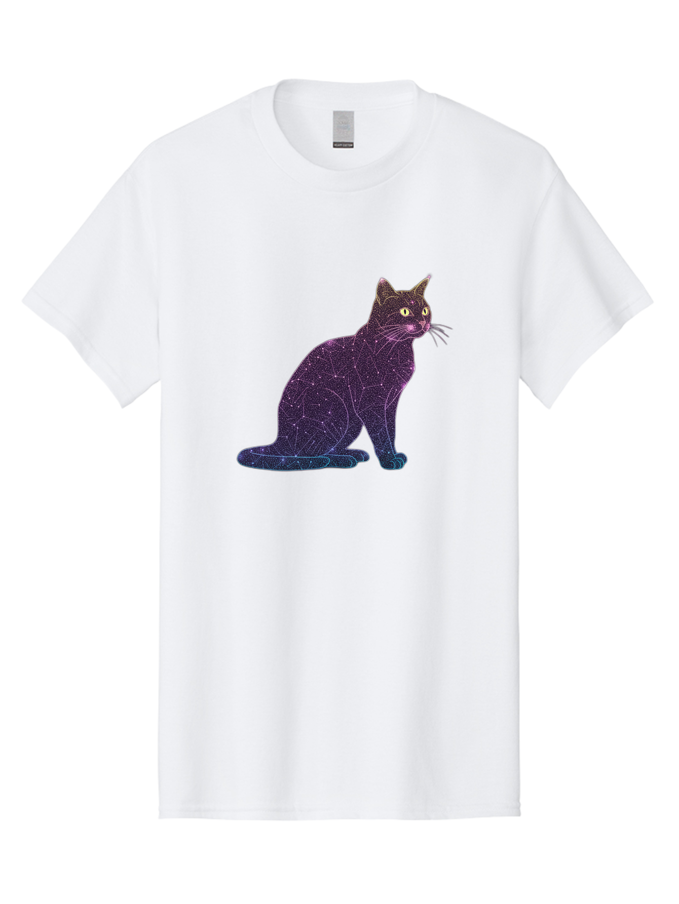 Cat-Constellation Men'S Graphic Tee, 100% Cotton, Comfortable Casual Summer Wear, Machine Washable, Vintage Camera, Old Camera, Antique Camera, Black Camera, Classic Photography, Photography Equipment, Nostalgic Device, Film Camera, Camera Art Bao195