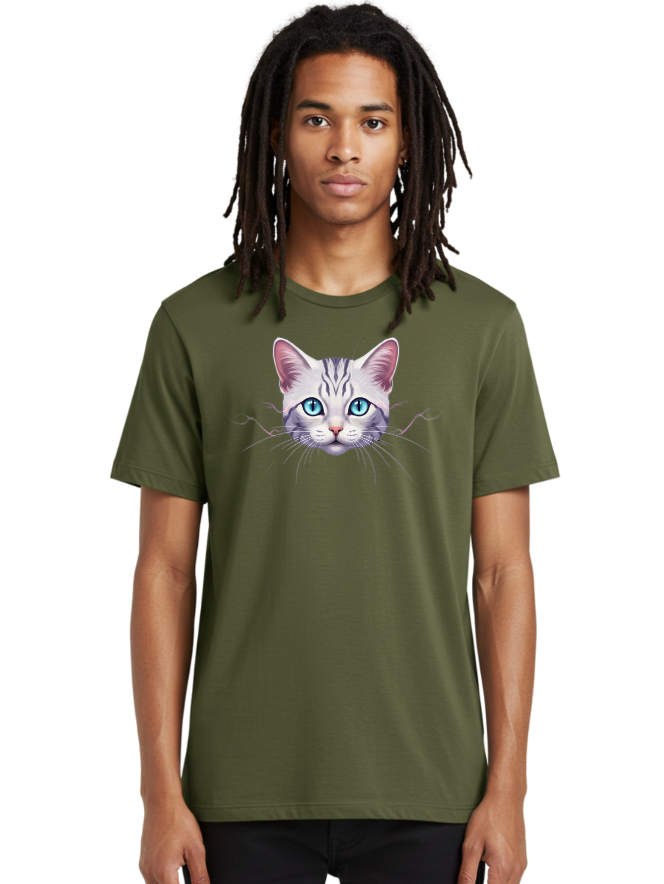 Cat-Face Men'S Graphic Tee, 100% Cotton, Comfortable Casual Summer Wear, Machine Washable, Vintage Camera, Old Camera, Antique Camera, Black Camera, Classic Photography, Photography Equipment, Nostalgic Device, Film Camera, Camera Art Bao196