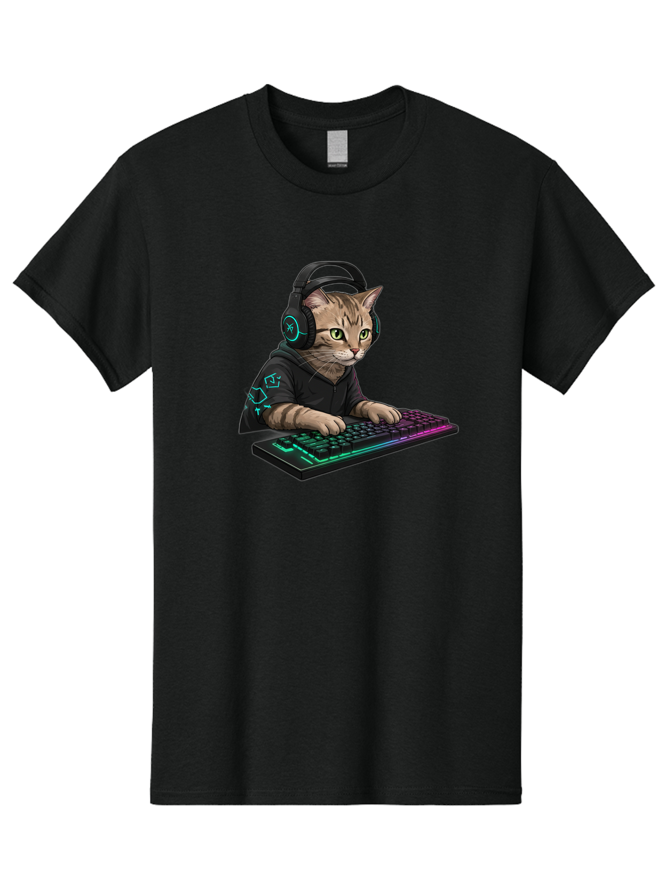 Cat-Gamer Men'S Graphic Tee, 100% Cotton, Comfortable Casual Summer Wear, Machine Washable, Vintage Camera, Old Camera, Antique Camera, Black Camera, Classic Photography, Photography Equipment, Nostalgic Device, Film Camera, Camera Art Bao197