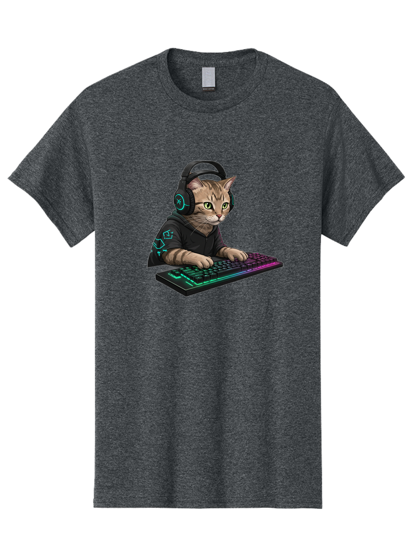 Cat-Gamer Men'S Graphic Tee, 100% Cotton, Comfortable Casual Summer Wear, Machine Washable, Vintage Camera, Old Camera, Antique Camera, Black Camera, Classic Photography, Photography Equipment, Nostalgic Device, Film Camera, Camera Art Bao197