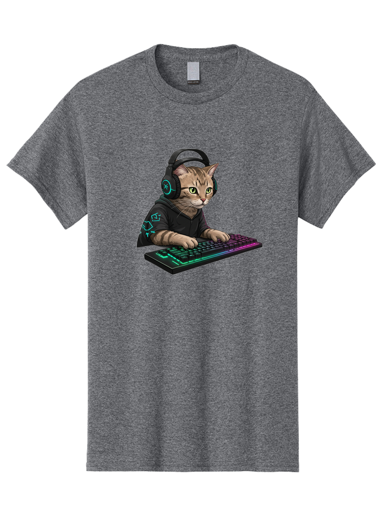 Cat-Gamer Men'S Graphic Tee, 100% Cotton, Comfortable Casual Summer Wear, Machine Washable, Vintage Camera, Old Camera, Antique Camera, Black Camera, Classic Photography, Photography Equipment, Nostalgic Device, Film Camera, Camera Art Bao197