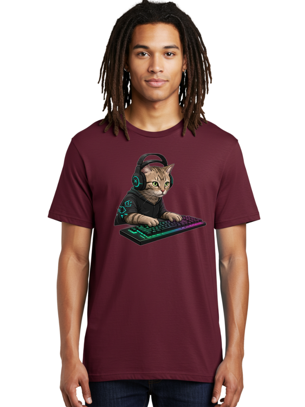 Cat-Gamer Men'S Graphic Tee, 100% Cotton, Comfortable Casual Summer Wear, Machine Washable, Vintage Camera, Old Camera, Antique Camera, Black Camera, Classic Photography, Photography Equipment, Nostalgic Device, Film Camera, Camera Art Bao197