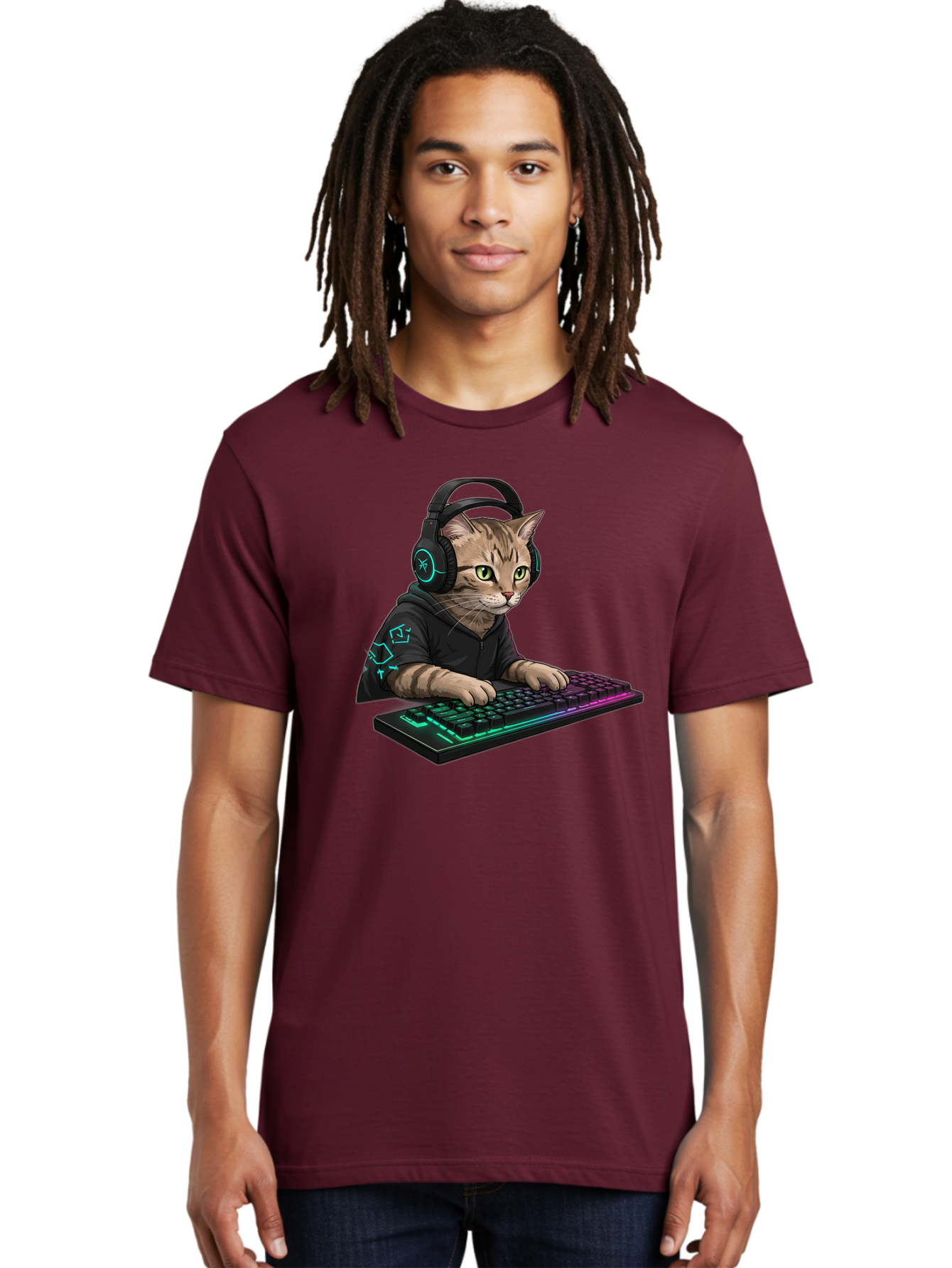 Cat-Gamer Men'S Graphic Tee, 100% Cotton, Comfortable Casual Summer Wear, Machine Washable, Vintage Camera, Old Camera, Antique Camera, Black Camera, Classic Photography, Photography Equipment, Nostalgic Device, Film Camera, Camera Art Bao197