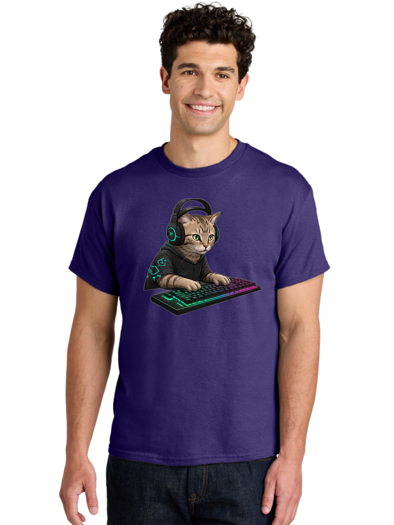 Cat-Gamer Men'S Graphic Tee, 100% Cotton, Comfortable Casual Summer Wear, Machine Washable, Vintage Camera, Old Camera, Antique Camera, Black Camera, Classic Photography, Photography Equipment, Nostalgic Device, Film Camera, Camera Art Bao197