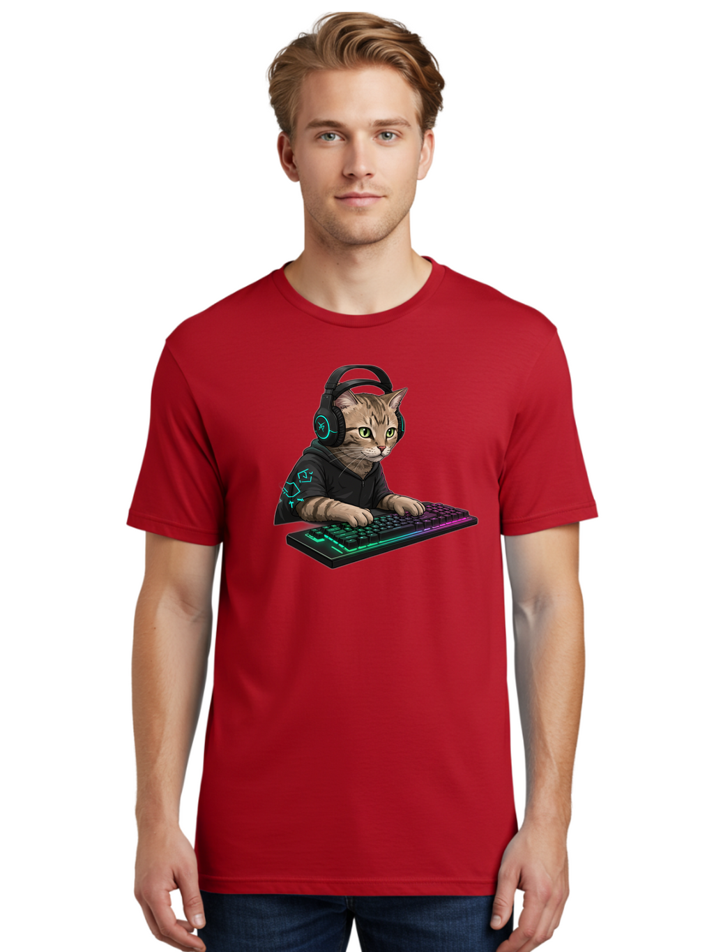 Cat-Gamer Men'S Graphic Tee, 100% Cotton, Comfortable Casual Summer Wear, Machine Washable, Vintage Camera, Old Camera, Antique Camera, Black Camera, Classic Photography, Photography Equipment, Nostalgic Device, Film Camera, Camera Art Bao197
