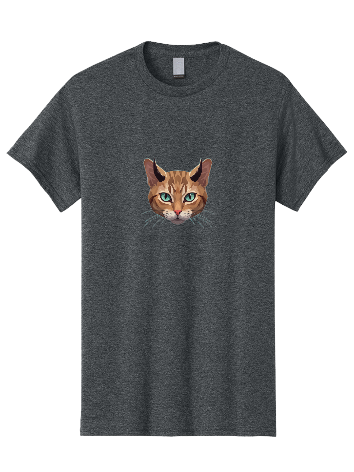 Cat-Head-With-Demon-Horns Men'S Graphic Tee, 100% Cotton, Comfortable Casual Summer Wear, Machine Washable, Vintage Camera, Old Camera, Antique Camera, Black Camera, Classic Photography, Photography Equipment, Nostalgic Device, Film Camera, Bao198