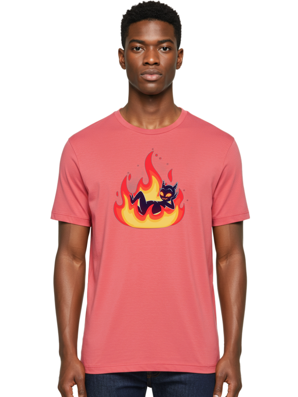 Cat-In-Flames Men'S Graphic Tee, 100% Cotton, Comfortable Casual Summer Wear, Machine Washable, Vintage Camera, Old Camera, Antique Camera, Black Camera, Classic Photography, Photography Equipment, Nostalgic Device, Film Camera, Camera Art Bao199