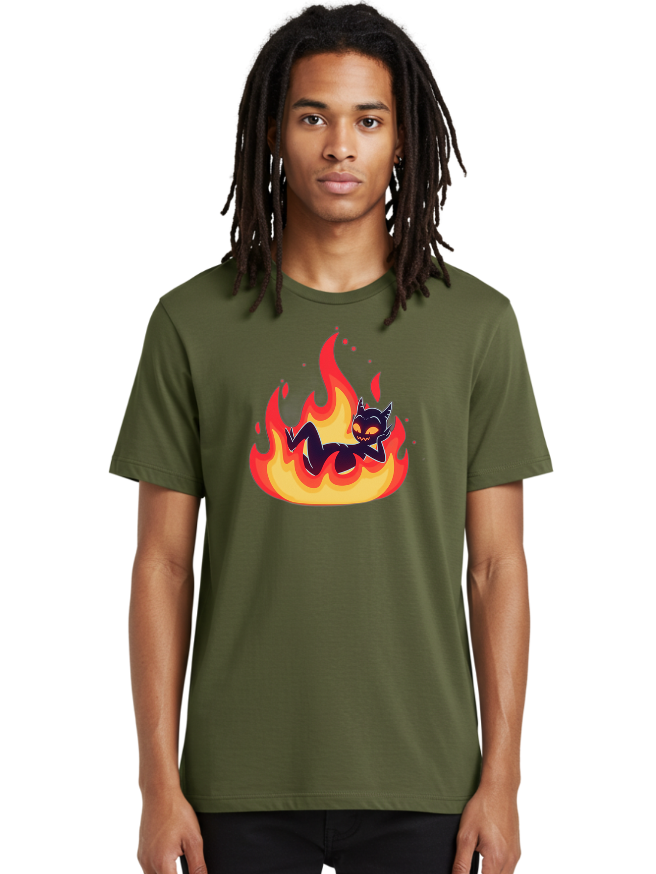 Cat-In-Flames Men'S Graphic Tee, 100% Cotton, Comfortable Casual Summer Wear, Machine Washable, Vintage Camera, Old Camera, Antique Camera, Black Camera, Classic Photography, Photography Equipment, Nostalgic Device, Film Camera, Camera Art Bao199