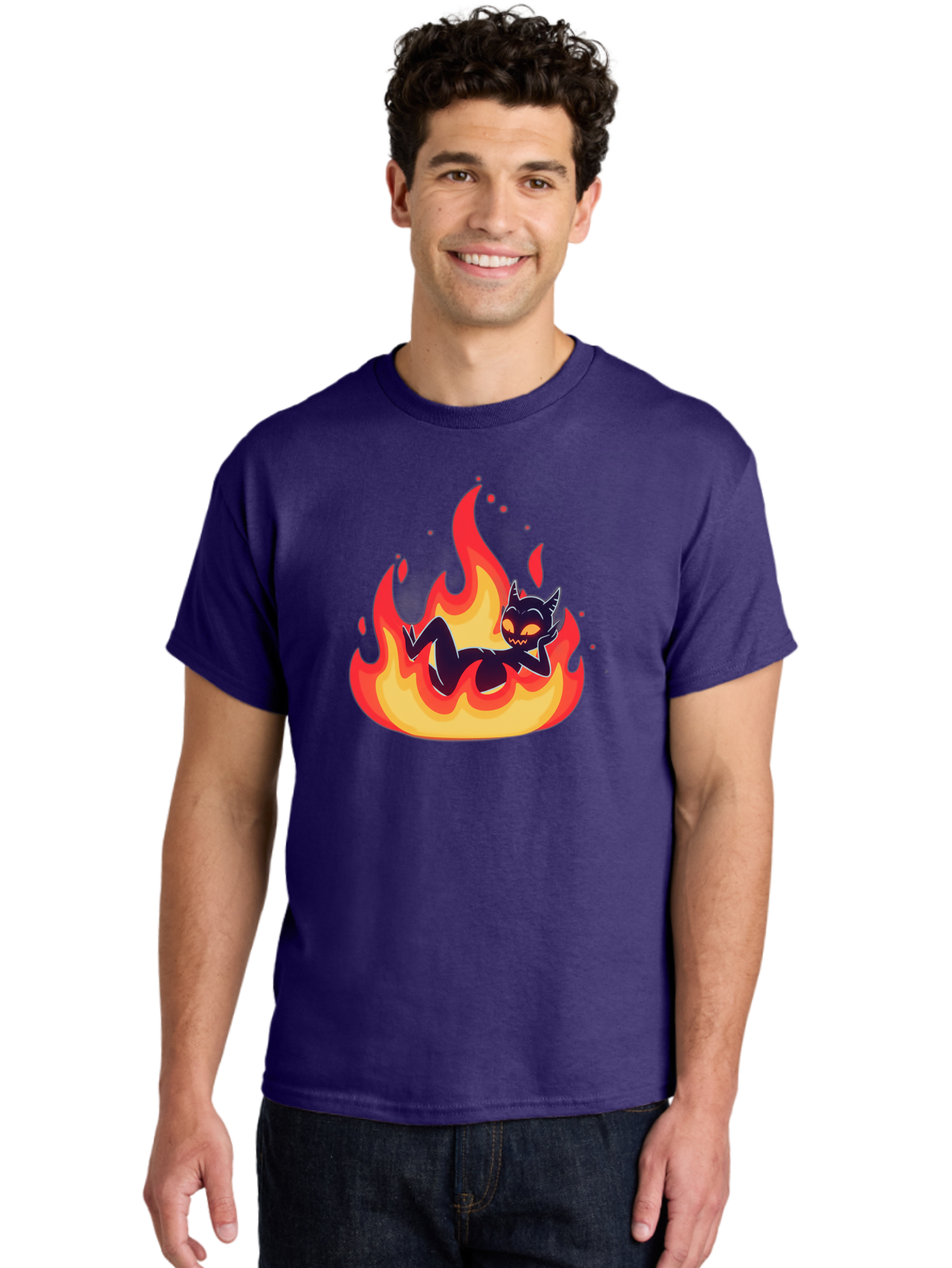 Cat-In-Flames Men'S Graphic Tee, 100% Cotton, Comfortable Casual Summer Wear, Machine Washable, Vintage Camera, Old Camera, Antique Camera, Black Camera, Classic Photography, Photography Equipment, Nostalgic Device, Film Camera, Camera Art Bao199