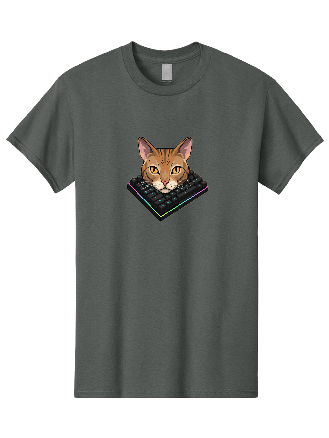 Cat-On-Keyboard Men'S Graphic Tee, 100% Cotton, Comfortable Casual Summer Wear, Machine Washable, Vintage Camera, Old Camera, Antique Camera, Black Camera, Classic Photography, Photography Equipment, Nostalgic Device, Film Camera, Camera Art Bao202