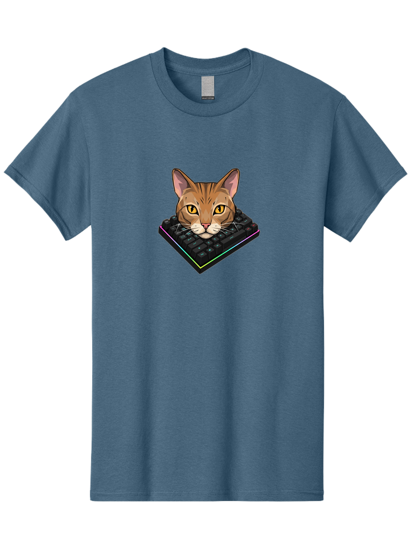 Cat-On-Keyboard Men'S Graphic Tee, 100% Cotton, Comfortable Casual Summer Wear, Machine Washable, Vintage Camera, Old Camera, Antique Camera, Black Camera, Classic Photography, Photography Equipment, Nostalgic Device, Film Camera, Camera Art Bao202