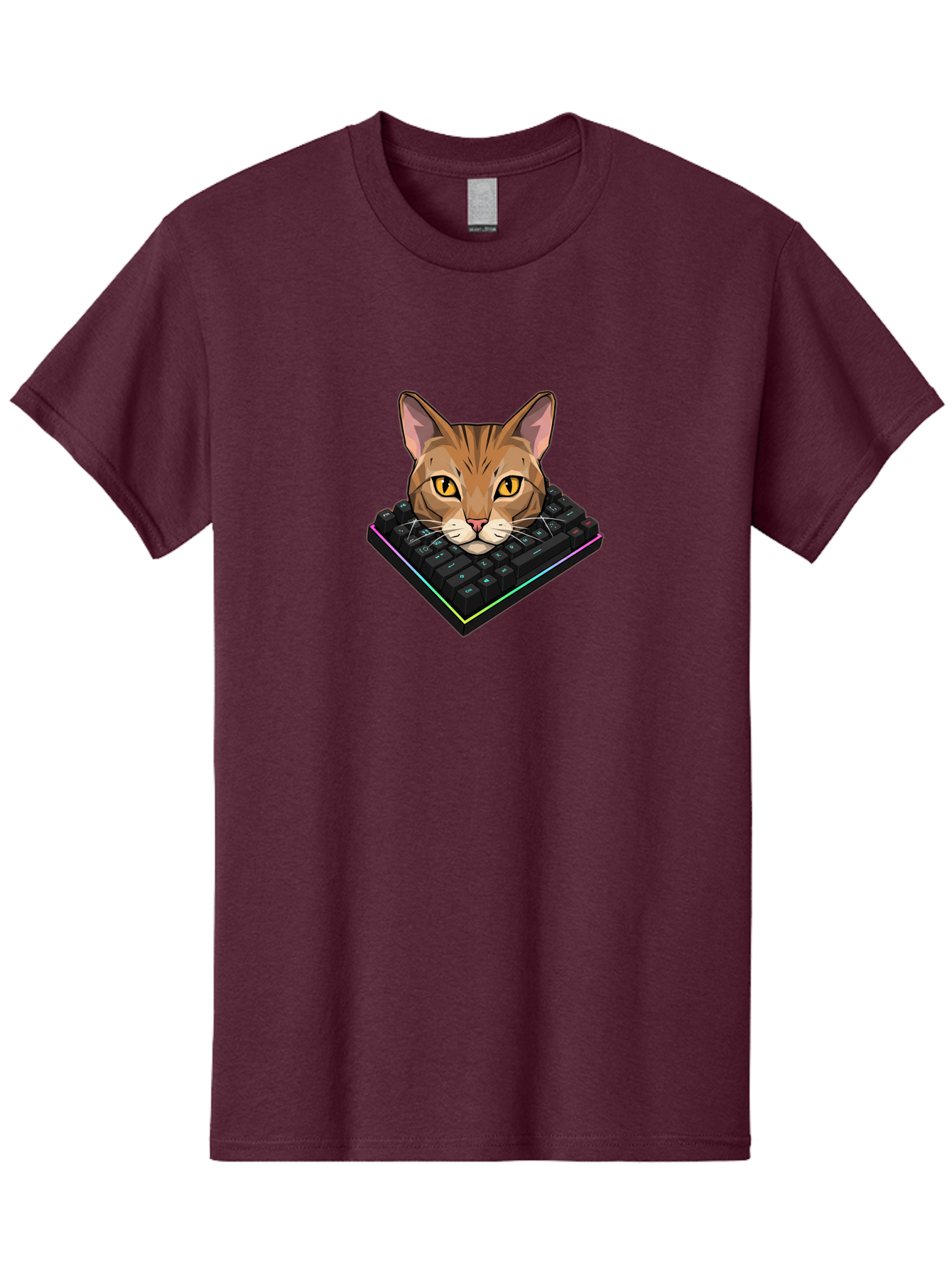 Cat-On-Keyboard Men'S Graphic Tee, 100% Cotton, Comfortable Casual Summer Wear, Machine Washable, Vintage Camera, Old Camera, Antique Camera, Black Camera, Classic Photography, Photography Equipment, Nostalgic Device, Film Camera, Camera Art Bao202