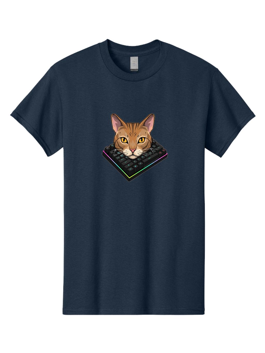 Cat-On-Keyboard Men'S Graphic Tee, 100% Cotton, Comfortable Casual Summer Wear, Machine Washable, Vintage Camera, Old Camera, Antique Camera, Black Camera, Classic Photography, Photography Equipment, Nostalgic Device, Film Camera, Camera Art Bao202