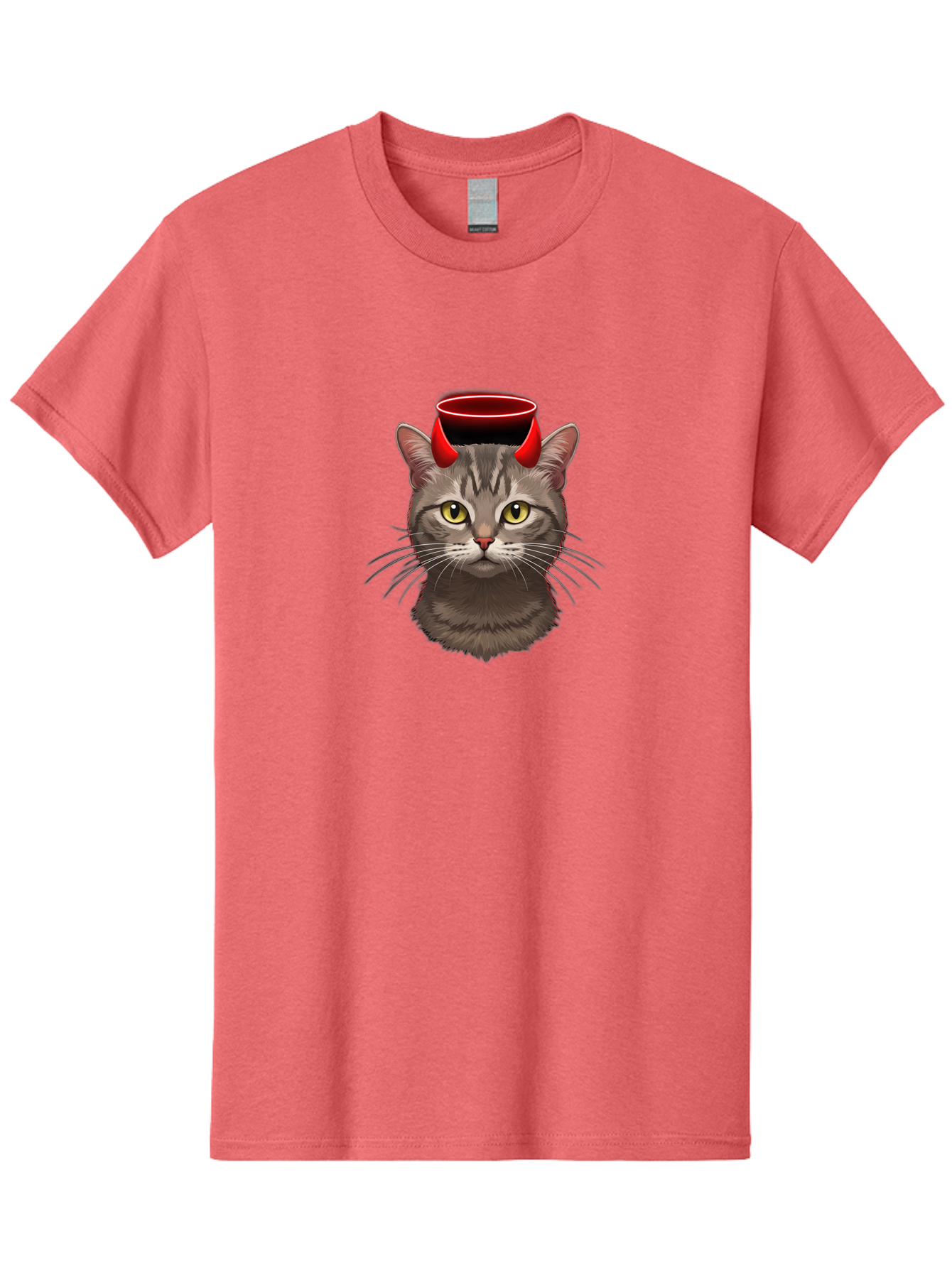 Cat-With-Devil-Horns Men'S Graphic Tee, 100% Cotton, Comfortable Casual Summer Wear, Machine Washable, Vintage Camera, Old Camera, Antique Camera, Black Camera, Classic Photography, Photography Equipment, Nostalgic Device, Film Camera, Bao203