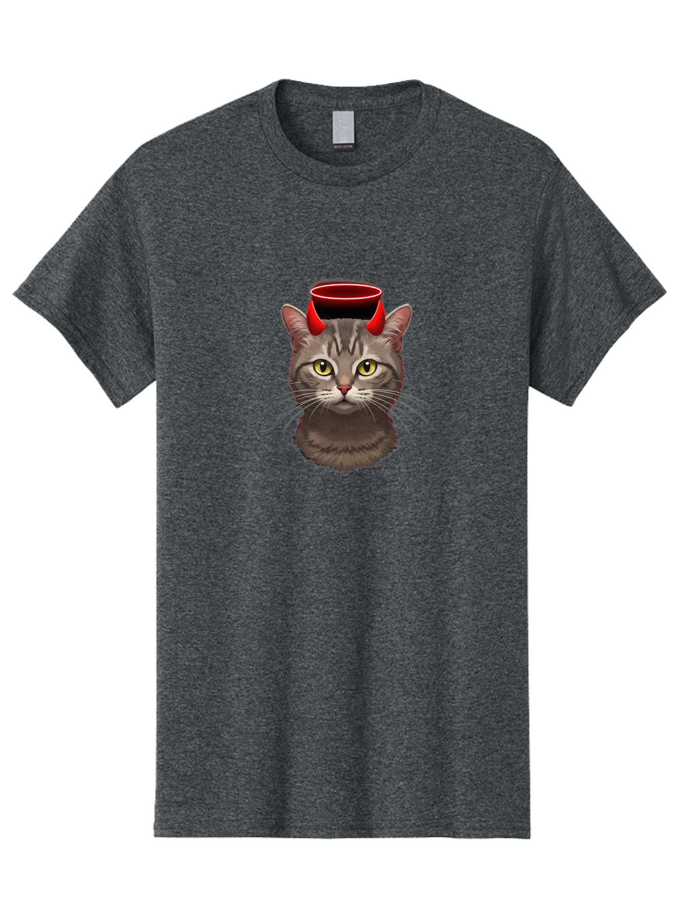 Cat-With-Devil-Horns Men'S Graphic Tee, 100% Cotton, Comfortable Casual Summer Wear, Machine Washable, Vintage Camera, Old Camera, Antique Camera, Black Camera, Classic Photography, Photography Equipment, Nostalgic Device, Film Camera, Bao203