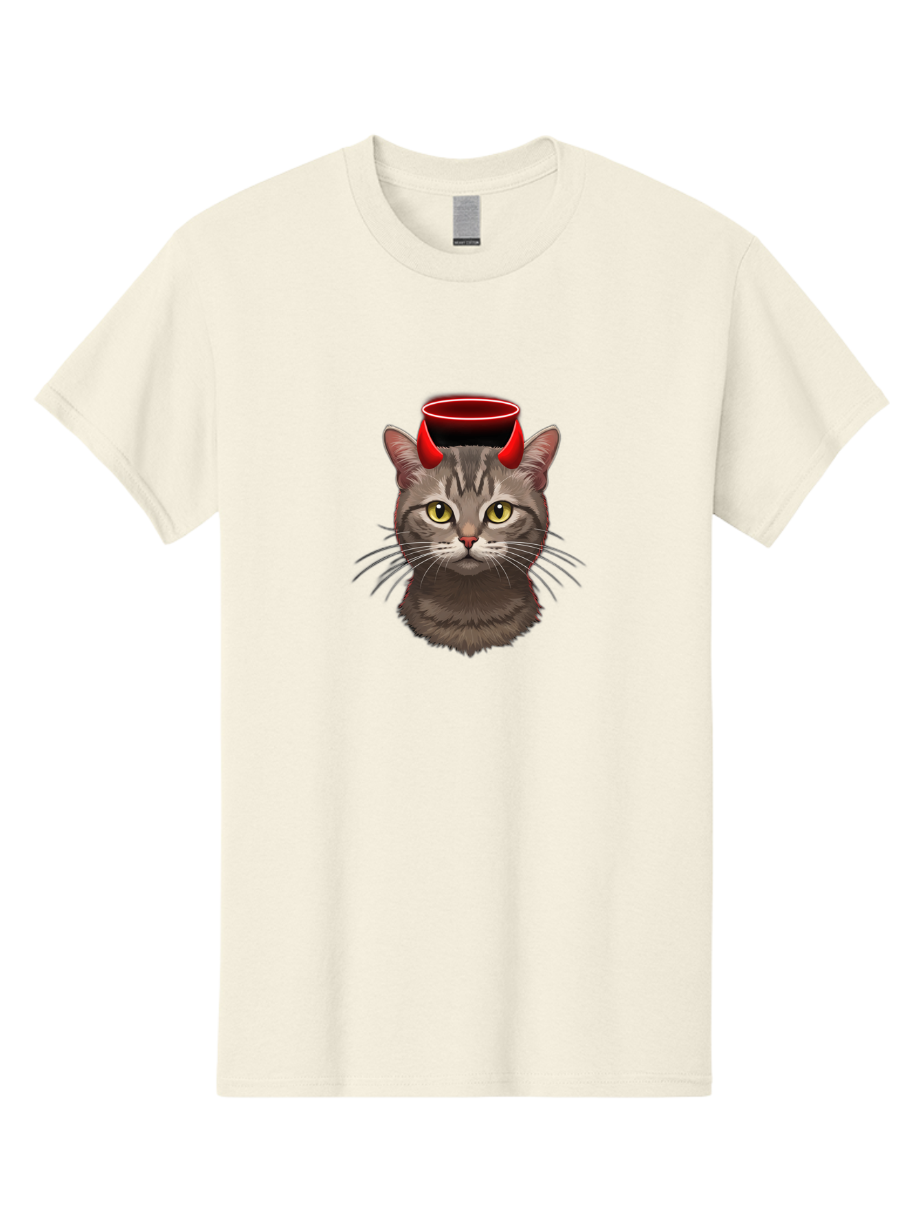 Cat-With-Devil-Horns Men'S Graphic Tee, 100% Cotton, Comfortable Casual Summer Wear, Machine Washable, Vintage Camera, Old Camera, Antique Camera, Black Camera, Classic Photography, Photography Equipment, Nostalgic Device, Film Camera, Bao203