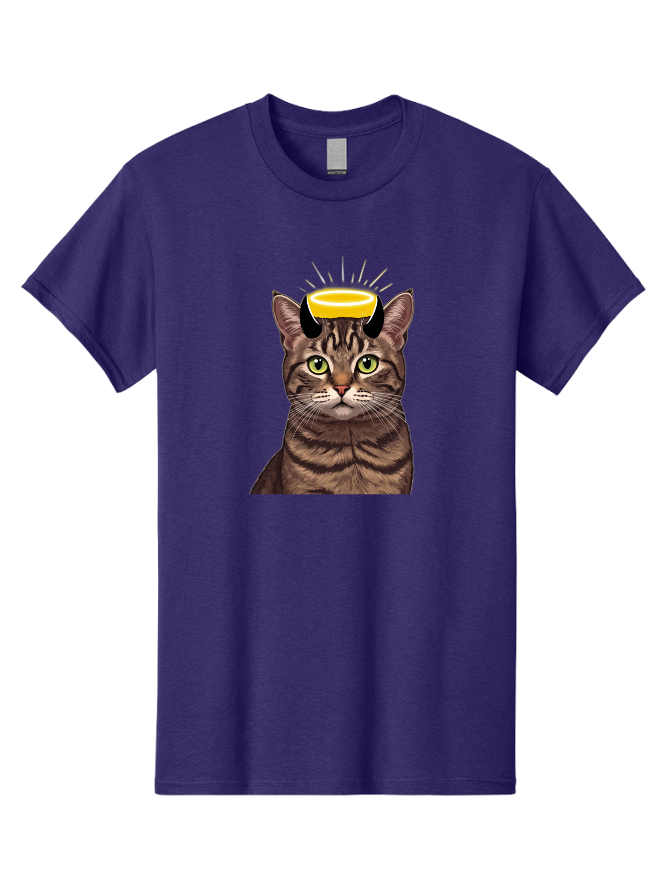 Cat-With-Halo Men'S Graphic Tee, 100% Cotton, Comfortable Casual Summer Wear, Machine Washable, Vintage Camera, Old Camera, Antique Camera, Black Camera, Classic Photography, Photography Equipment, Nostalgic Device, Film Camera, Camera Art Bao207