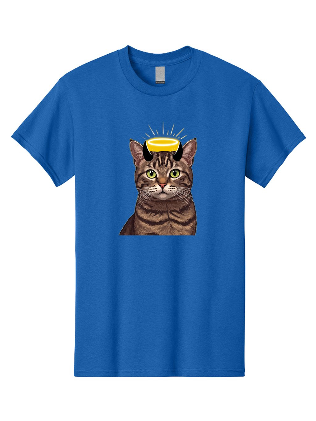Cat-With-Halo Men'S Graphic Tee, 100% Cotton, Comfortable Casual Summer Wear, Machine Washable, Vintage Camera, Old Camera, Antique Camera, Black Camera, Classic Photography, Photography Equipment, Nostalgic Device, Film Camera, Camera Art Bao207