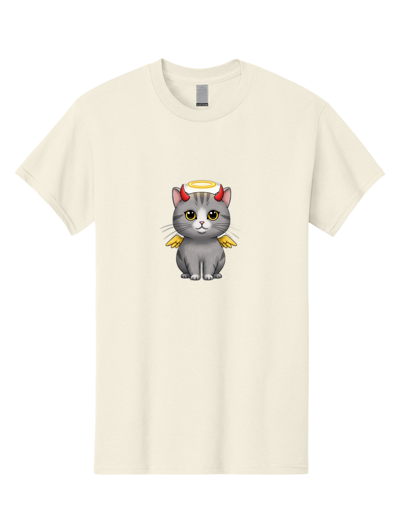Cat-With-Horns-And-Wings Men'S Graphic Tee, 100% Cotton, Comfortable Casual Summer Wear, Machine Washable, Vintage Camera, Old Camera, Antique Camera, Black Camera, Classic Photography, Photography Equipment, Nostalgic Device, Film Camera, Bao209