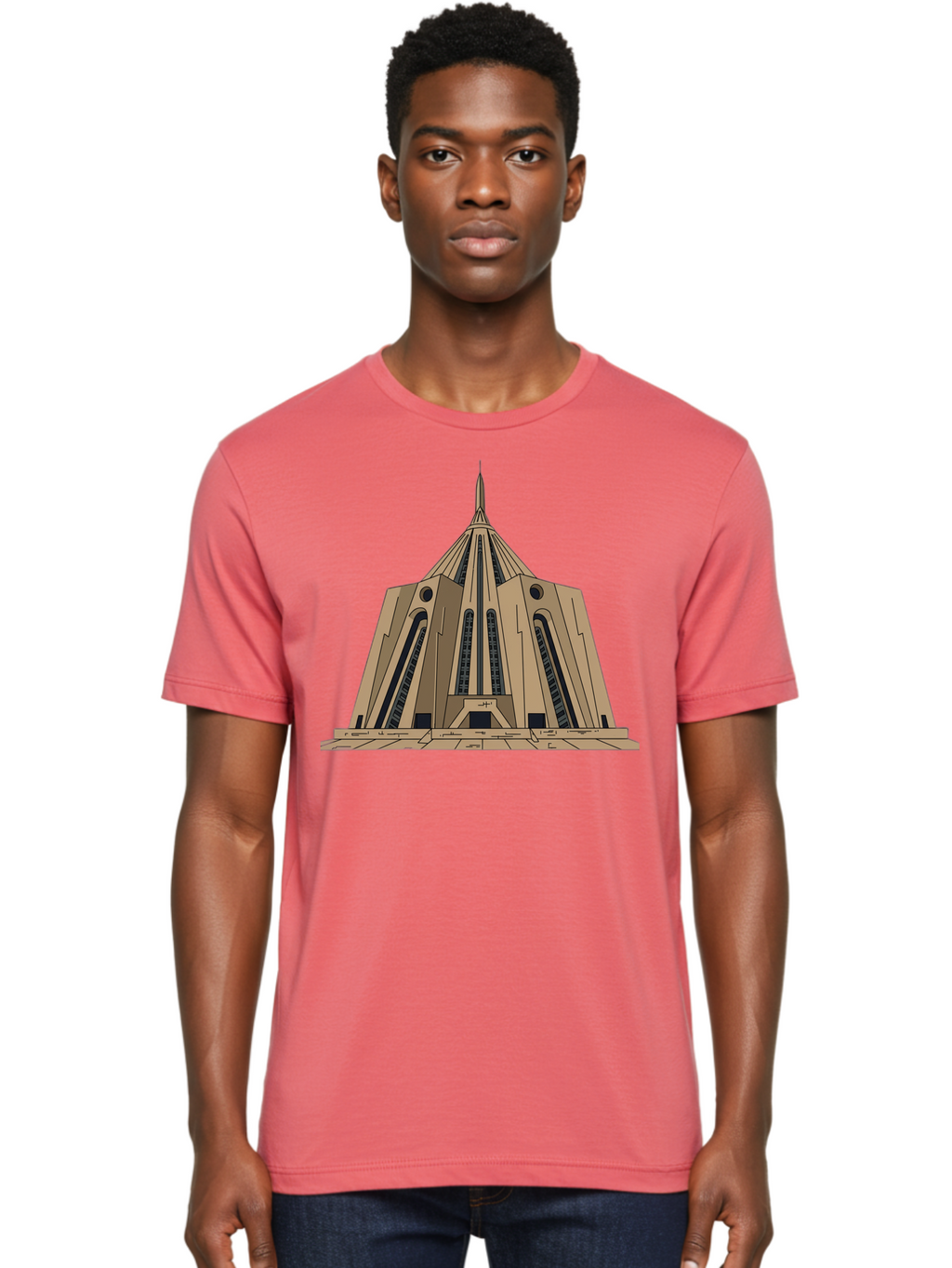 Cathedral Men'S Graphic Tee, 100% Cotton, Comfortable Casual Summer Wear, Machine Washable, Vintage Camera, Old Camera, Antique Camera, Black Camera, Classic Photography, Photography Equipment, Nostalgic Device, Film Camera, Camera Art Bao210