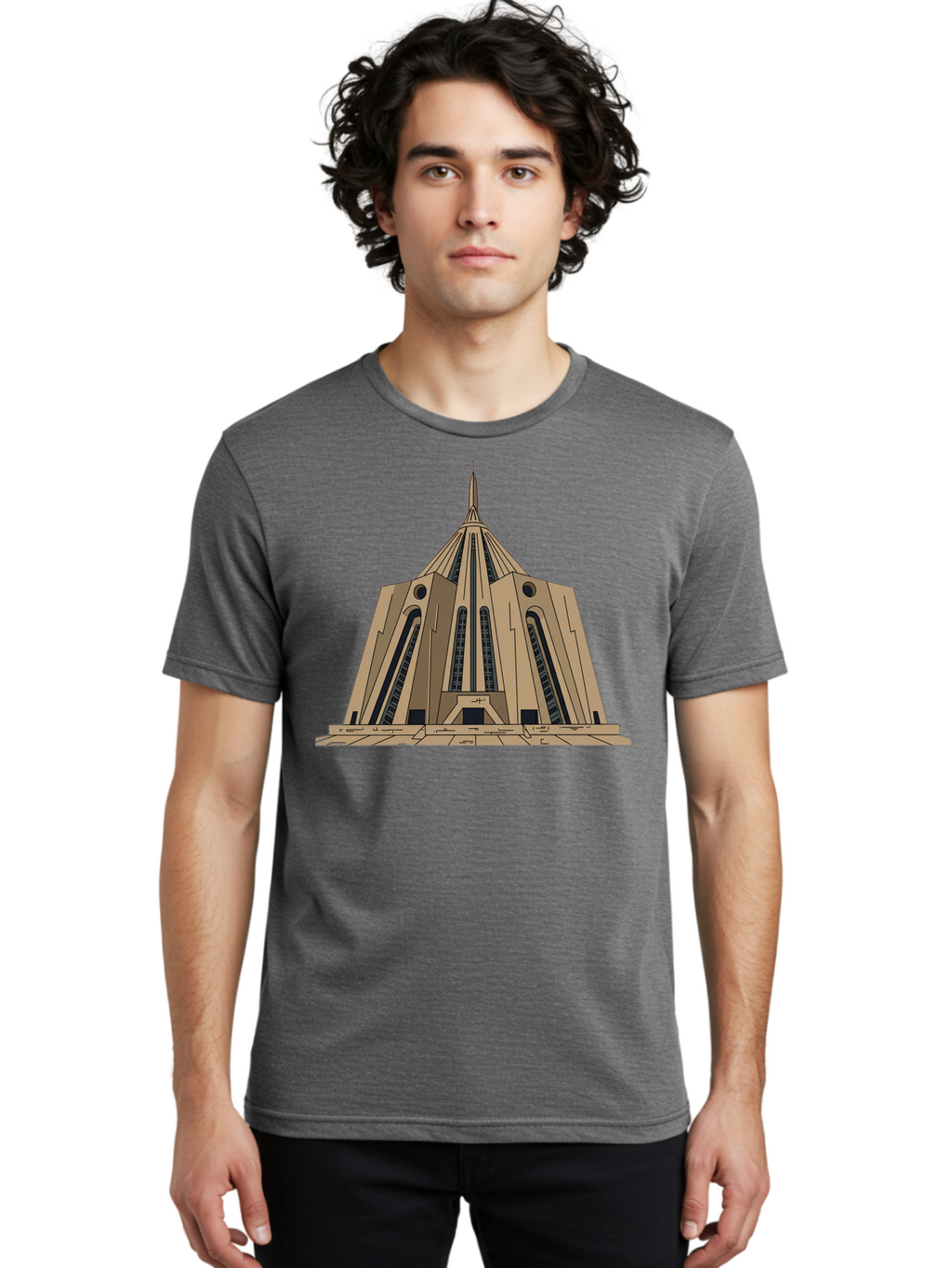 Cathedral Men'S Graphic Tee, 100% Cotton, Comfortable Casual Summer Wear, Machine Washable, Vintage Camera, Old Camera, Antique Camera, Black Camera, Classic Photography, Photography Equipment, Nostalgic Device, Film Camera, Camera Art Bao210