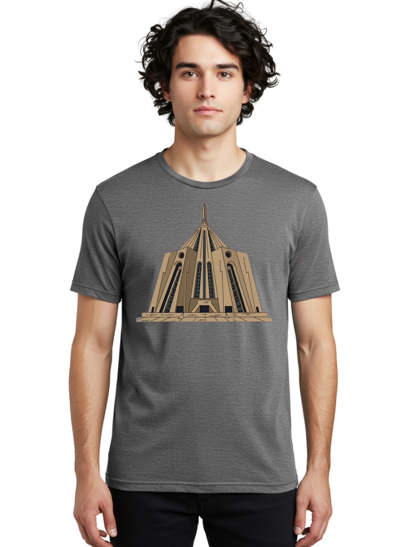 Cathedral Men'S Graphic Tee, 100% Cotton, Comfortable Casual Summer Wear, Machine Washable, Vintage Camera, Old Camera, Antique Camera, Black Camera, Classic Photography, Photography Equipment, Nostalgic Device, Film Camera, Camera Art Bao210
