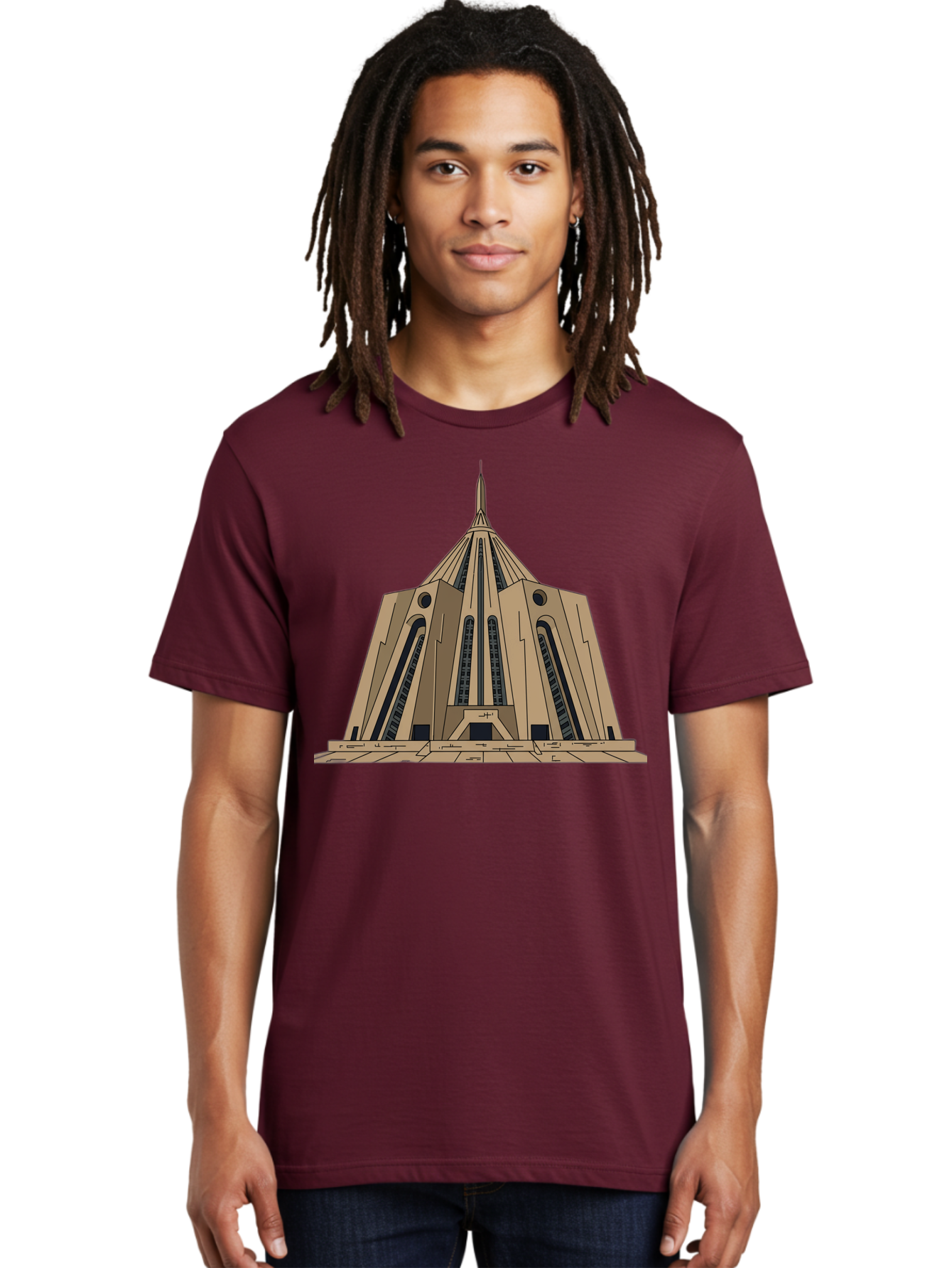 Cathedral Men'S Graphic Tee, 100% Cotton, Comfortable Casual Summer Wear, Machine Washable, Vintage Camera, Old Camera, Antique Camera, Black Camera, Classic Photography, Photography Equipment, Nostalgic Device, Film Camera, Camera Art Bao210