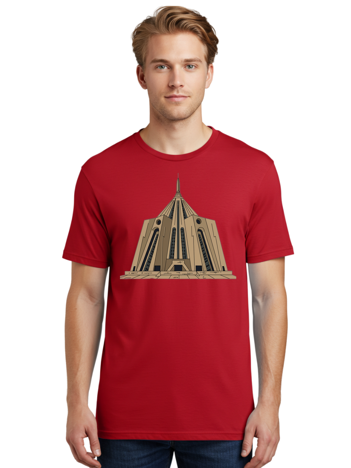 Cathedral Men'S Graphic Tee, 100% Cotton, Comfortable Casual Summer Wear, Machine Washable, Vintage Camera, Old Camera, Antique Camera, Black Camera, Classic Photography, Photography Equipment, Nostalgic Device, Film Camera, Camera Art Bao210