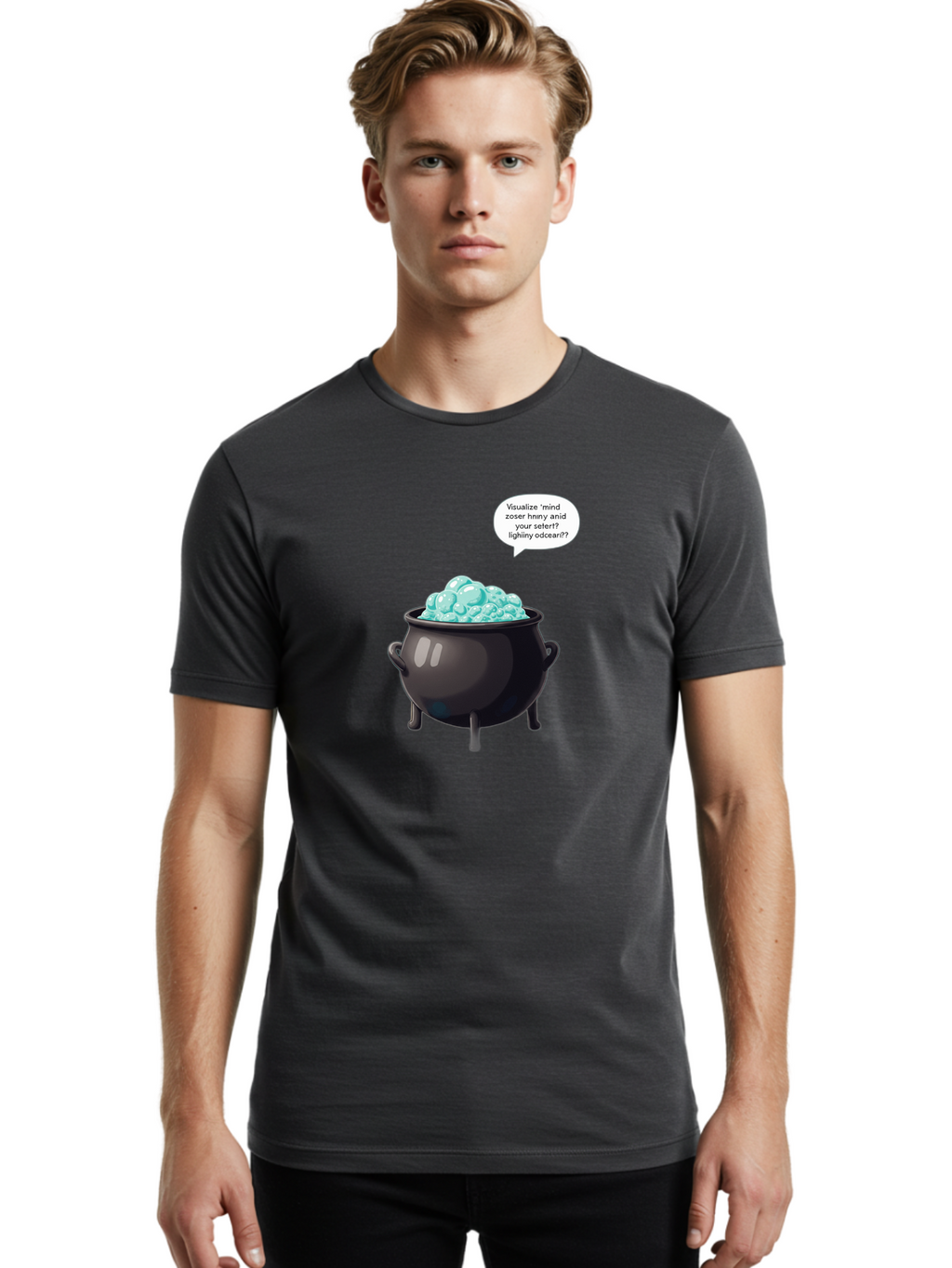 Cauldron-Bubbles Men'S Graphic Tee, 100% Cotton, Comfortable Casual Summer Wear, Machine Washable, Vintage Camera, Old Camera, Antique Camera, Black Camera, Classic Photography, Photography Equipment, Nostalgic Device, Film Camera, Camera Art Bao211