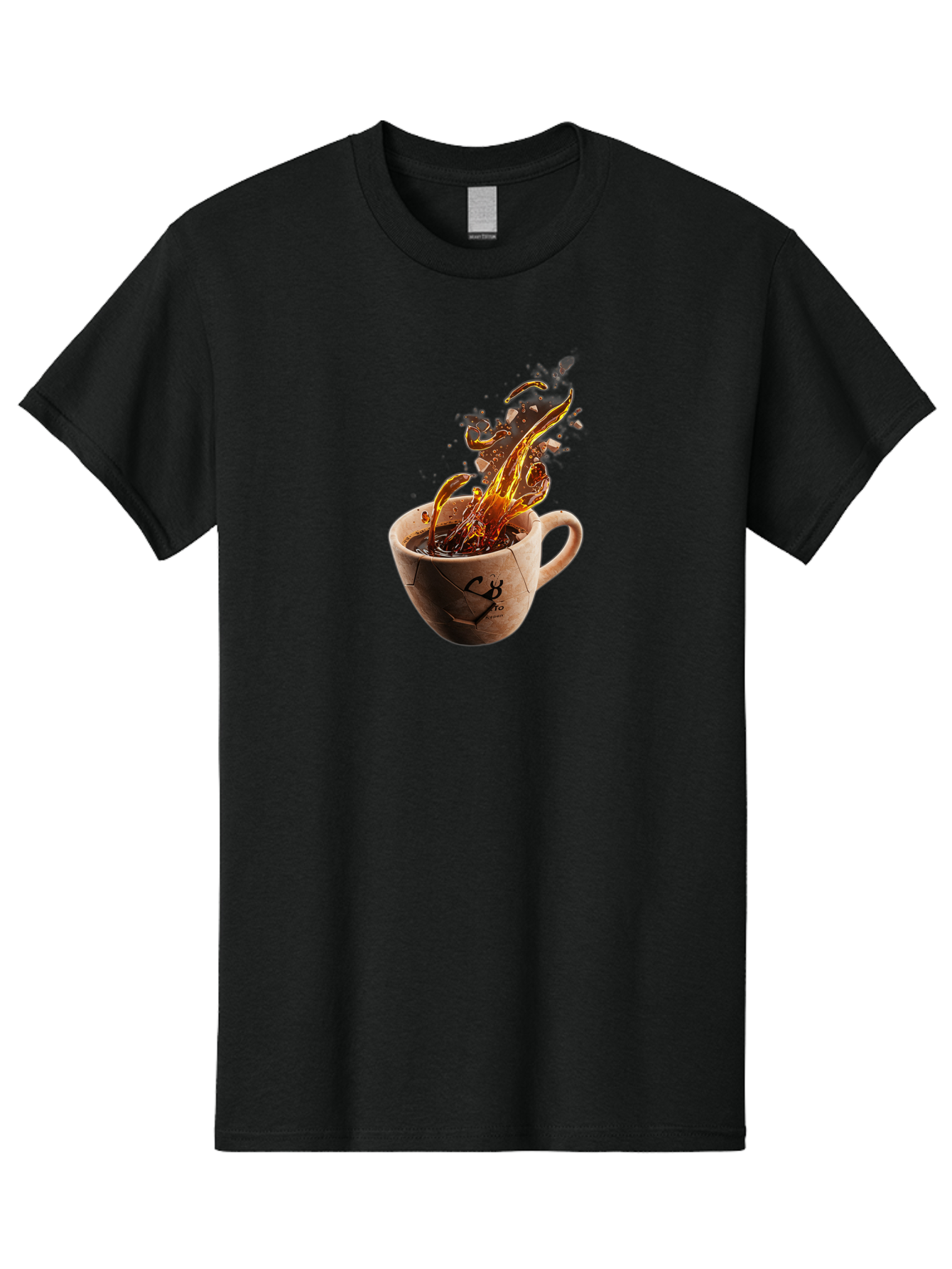 Cb-Pro-Coffee-Cup Men'S Graphic Tee, 100% Cotton, Comfortable Casual Summer Wear, Machine Washable, Vintage Camera, Old Camera, Antique Camera, Black Camera, Classic Photography, Photography Equipment, Nostalgic Device, Film Camera, Camera Art Bao212
