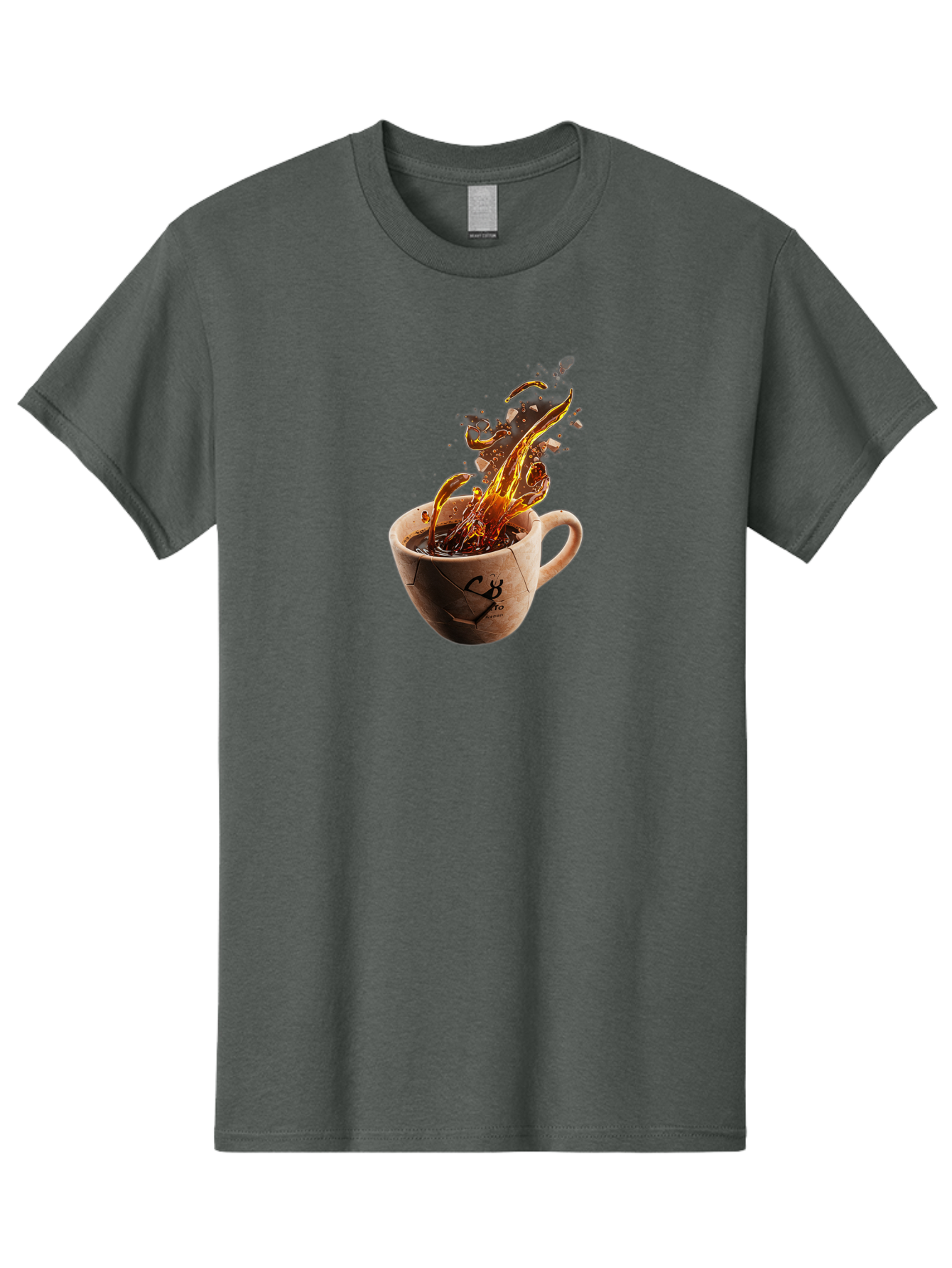 Cb-Pro-Coffee-Cup Men'S Graphic Tee, 100% Cotton, Comfortable Casual Summer Wear, Machine Washable, Vintage Camera, Old Camera, Antique Camera, Black Camera, Classic Photography, Photography Equipment, Nostalgic Device, Film Camera, Camera Art Bao212