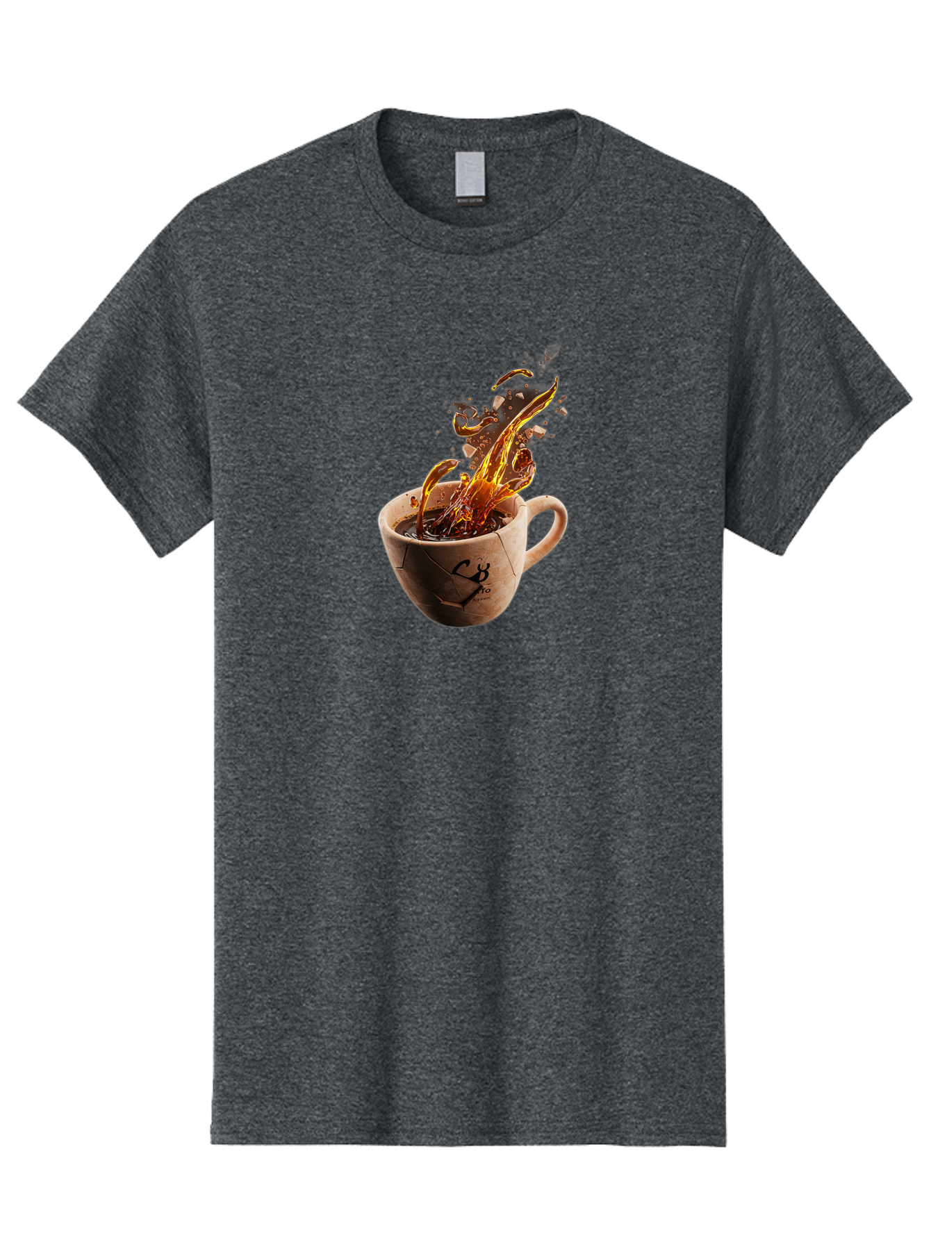 Cb-Pro-Coffee-Cup Men'S Graphic Tee, 100% Cotton, Comfortable Casual Summer Wear, Machine Washable, Vintage Camera, Old Camera, Antique Camera, Black Camera, Classic Photography, Photography Equipment, Nostalgic Device, Film Camera, Camera Art Bao212