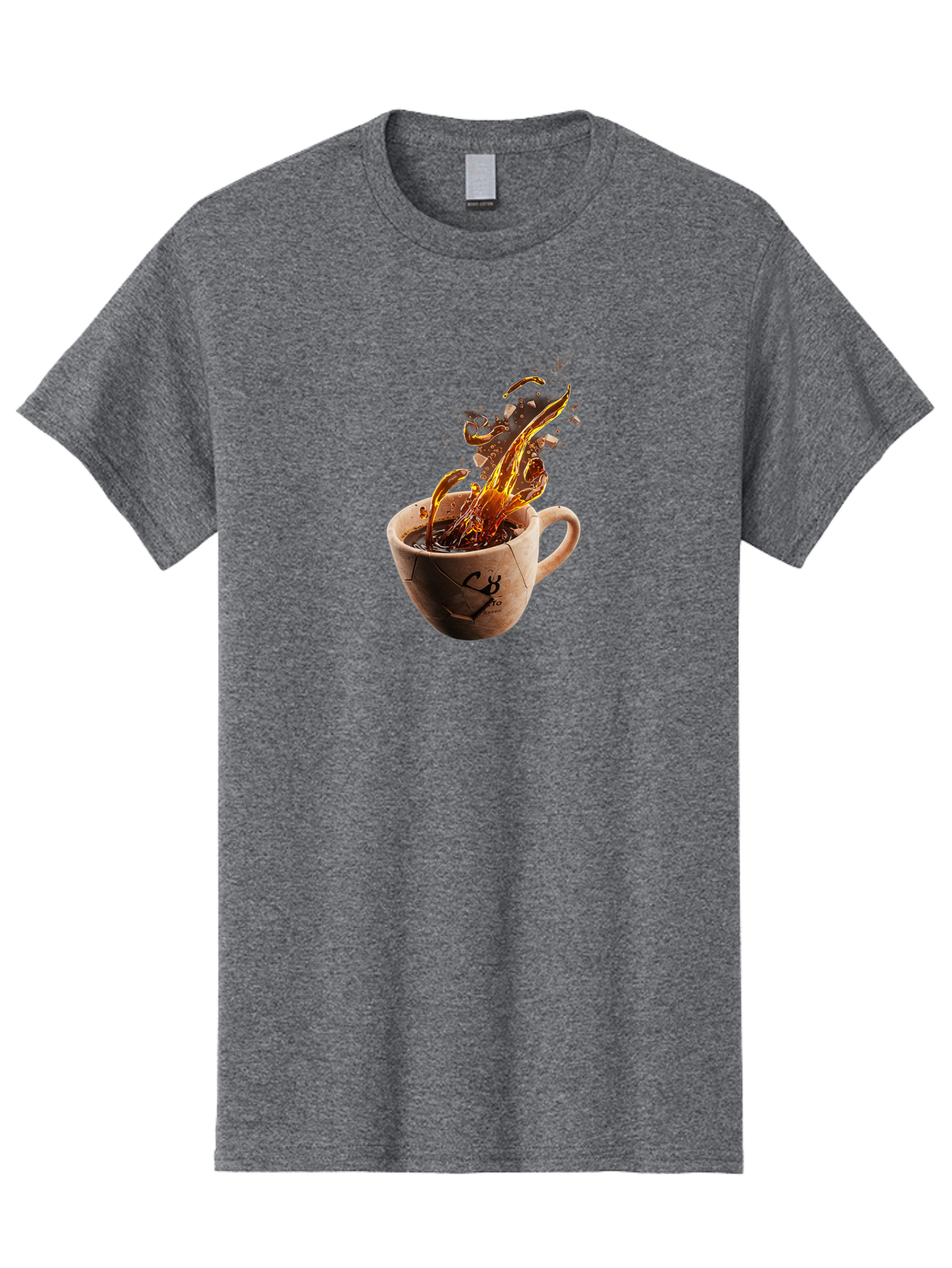 Cb-Pro-Coffee-Cup Men'S Graphic Tee, 100% Cotton, Comfortable Casual Summer Wear, Machine Washable, Vintage Camera, Old Camera, Antique Camera, Black Camera, Classic Photography, Photography Equipment, Nostalgic Device, Film Camera, Camera Art Bao212