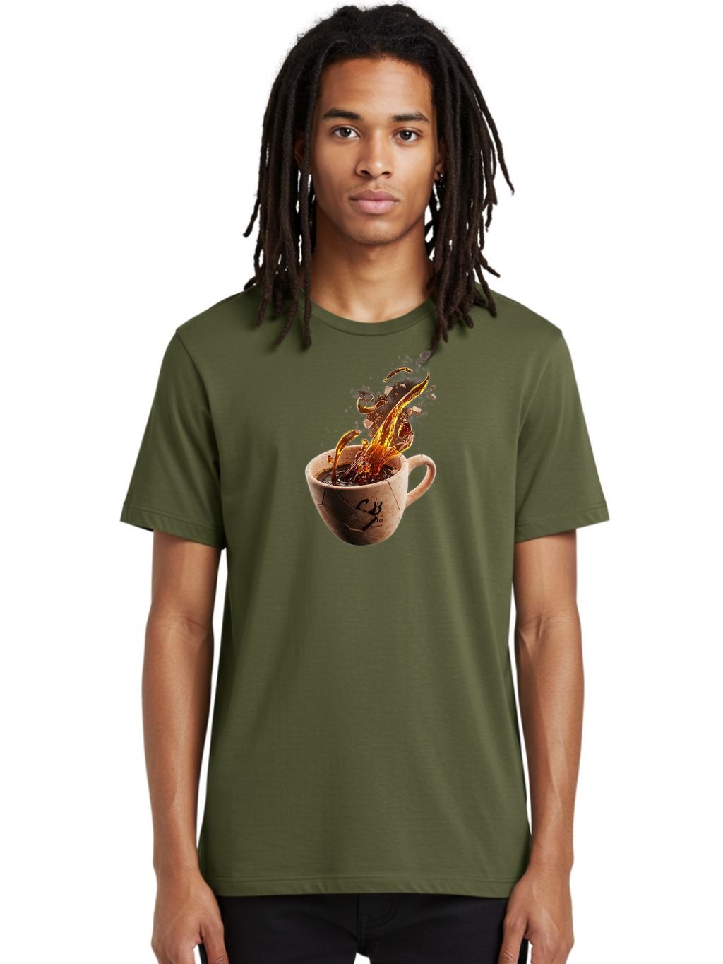 Cb-Pro-Coffee-Cup Men'S Graphic Tee, 100% Cotton, Comfortable Casual Summer Wear, Machine Washable, Vintage Camera, Old Camera, Antique Camera, Black Camera, Classic Photography, Photography Equipment, Nostalgic Device, Film Camera, Camera Art Bao212